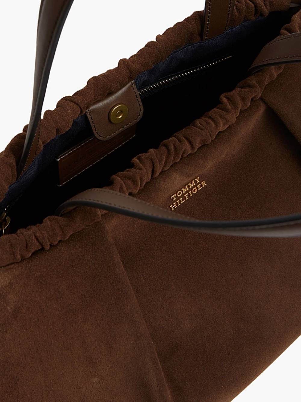 detail Tommy Hilfiger dámska kožená kabelka