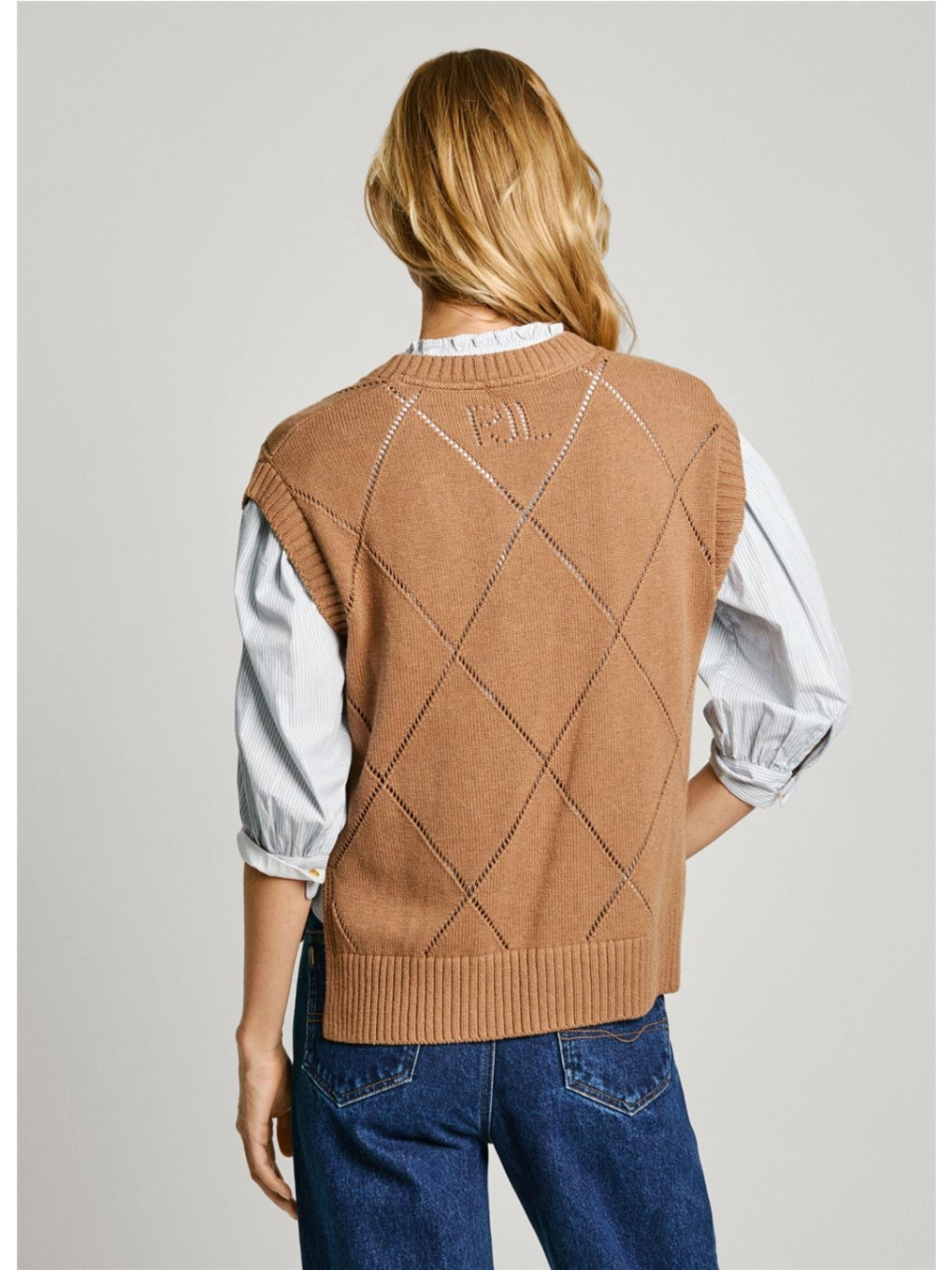 detail Pepe Jeans dámska vesta IDRIS
