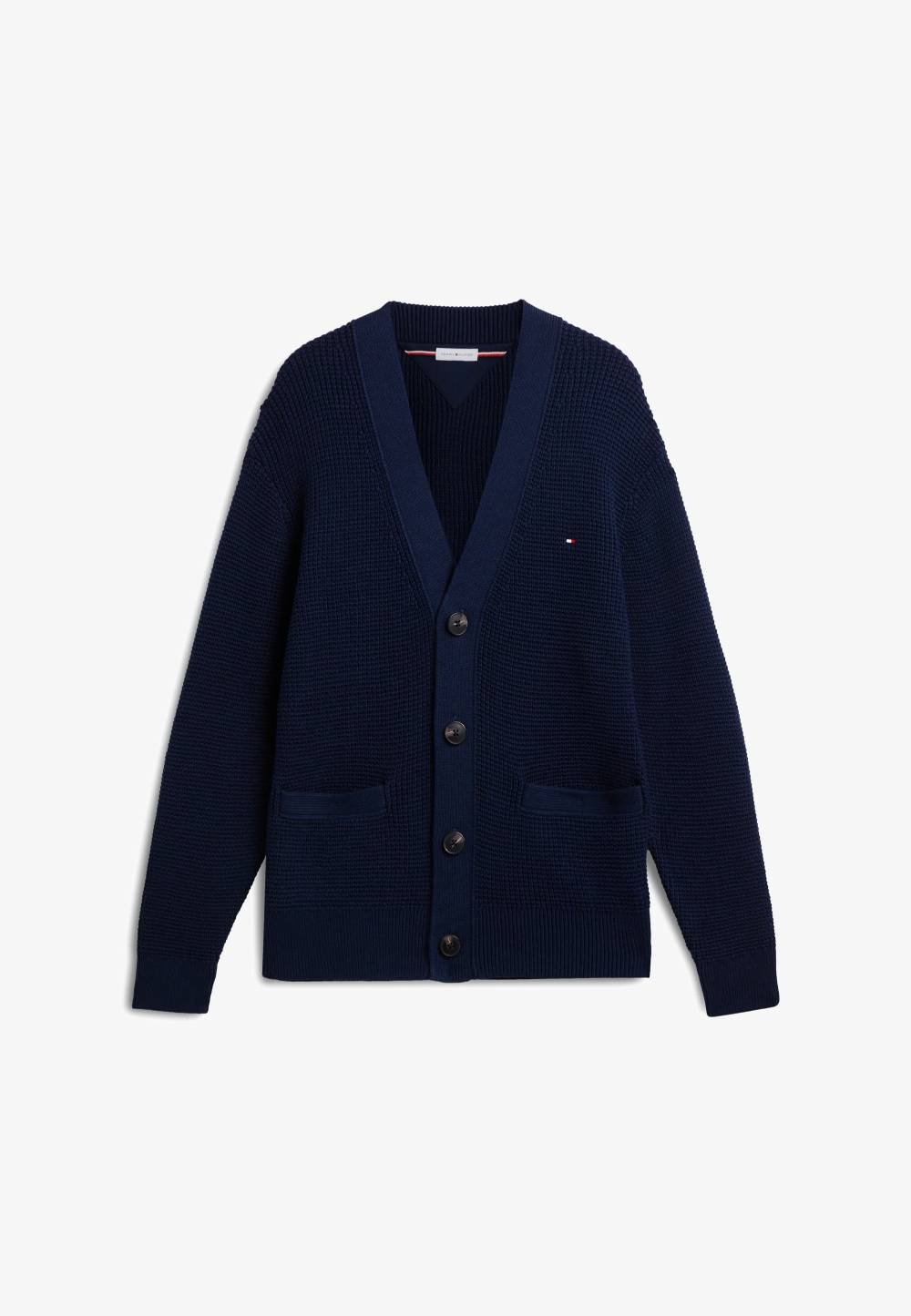 detail Tommy Hilfiger pánsky pletený sveter