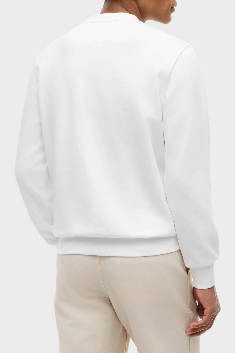 detail Tommy Hilfiger pánska biela mikina