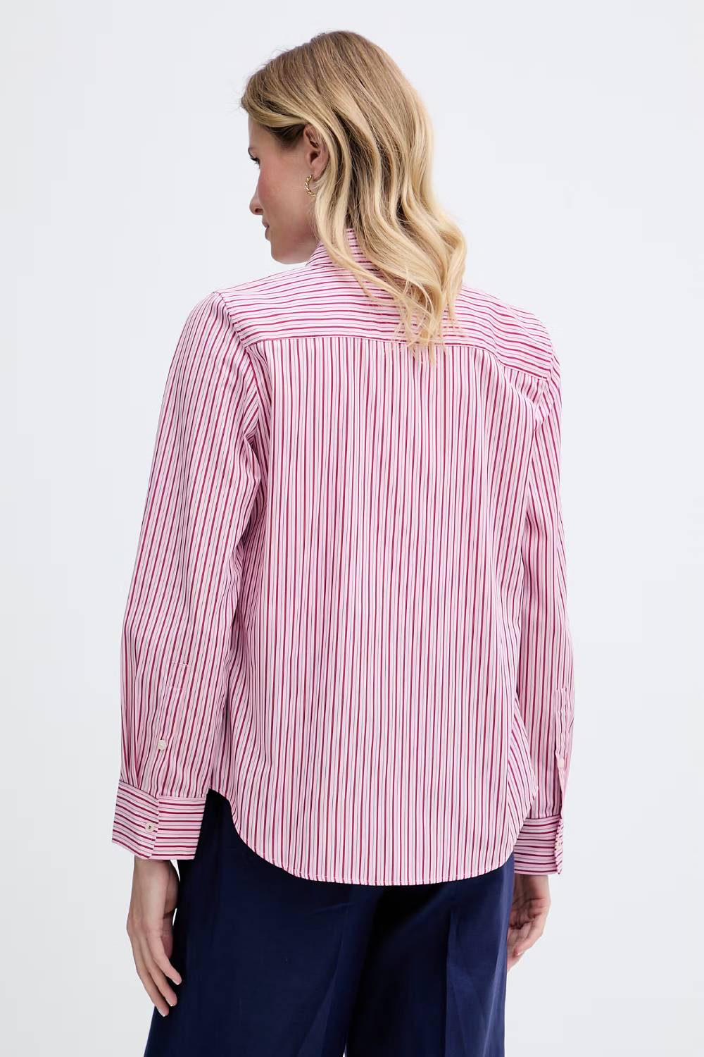 detail Tommy Hilfiger dámska pruhovaná košeľa