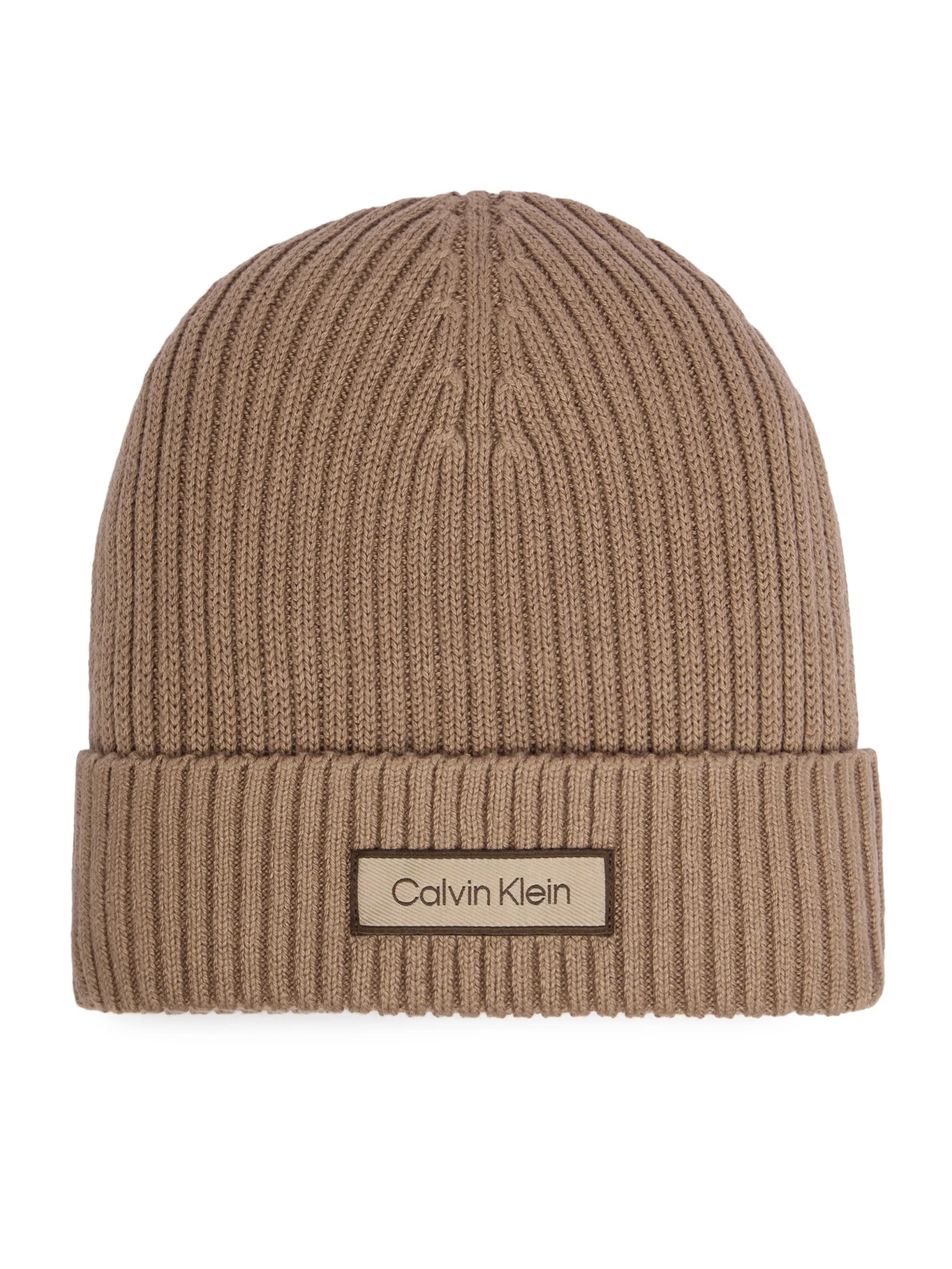 detail Calvin Klein pánska béžová čiapka