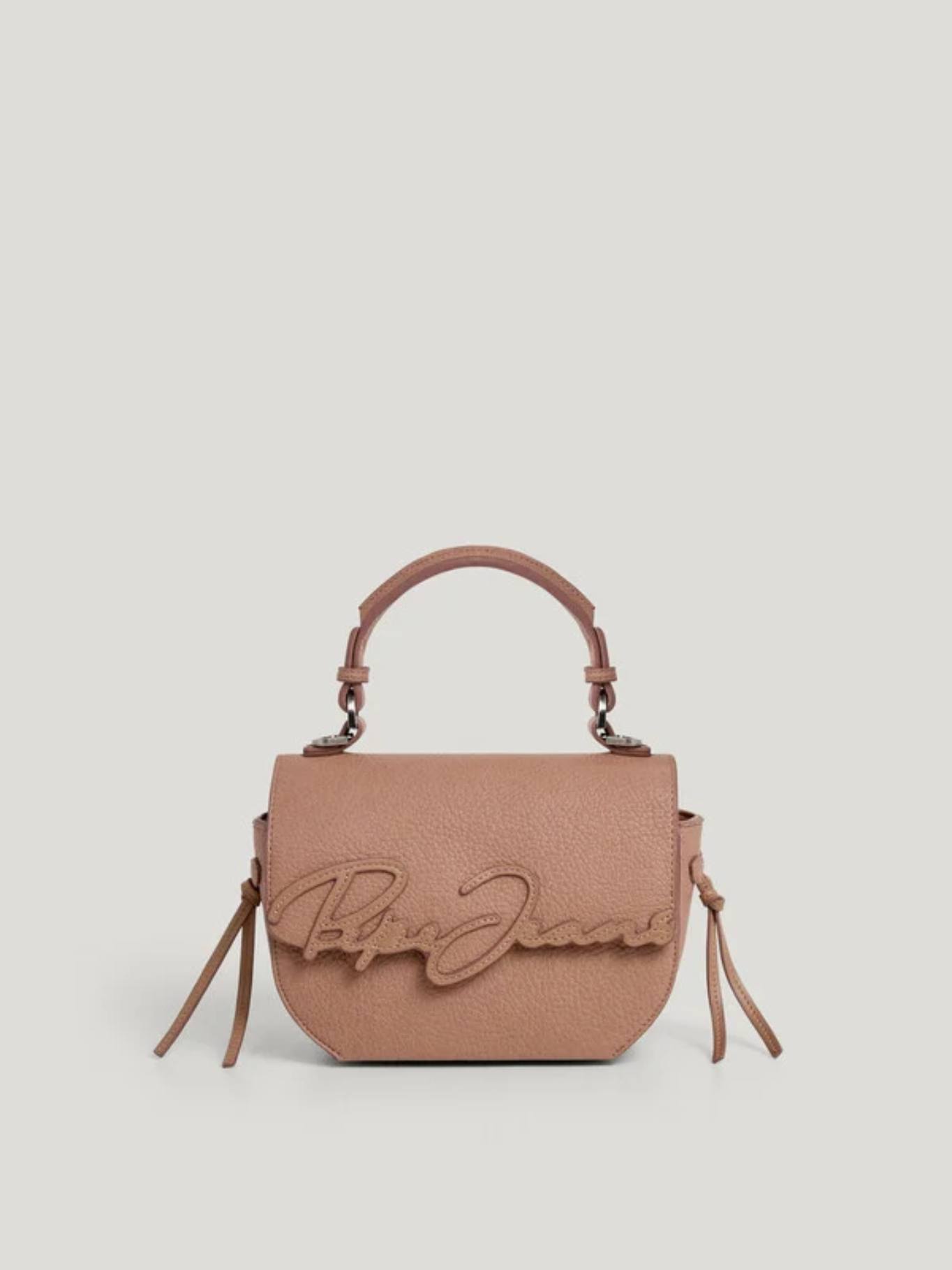 detail Pepe Jeans dámska svetlo hnedá kabelka