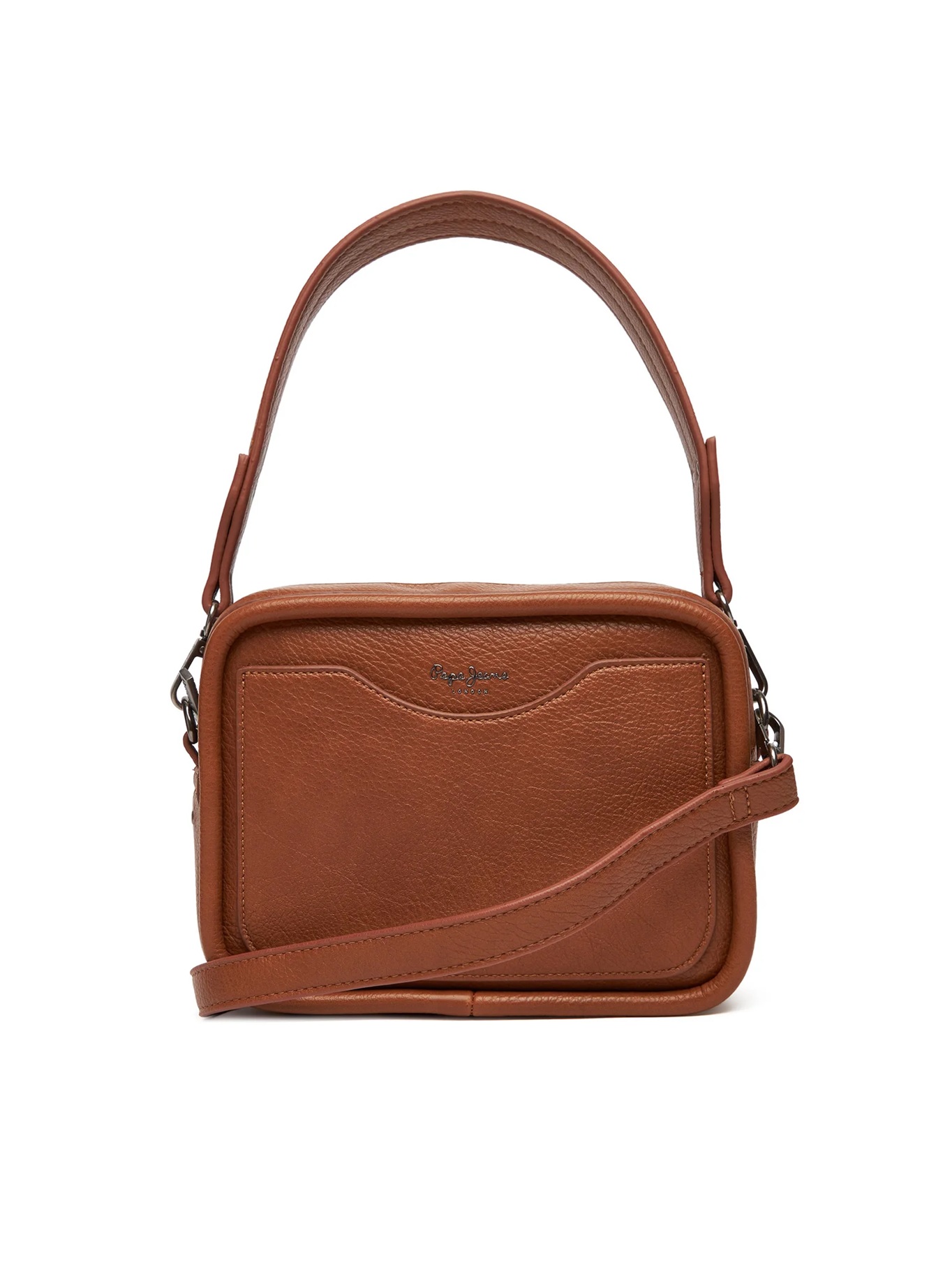 detail Pepe Jeans dámska hnedá kabelka