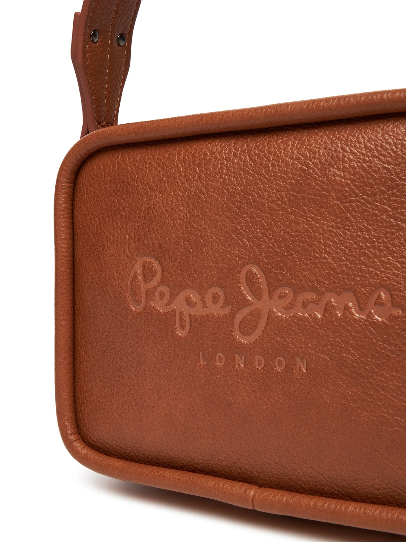 detail Pepe Jeans dámska hnedá kabelka