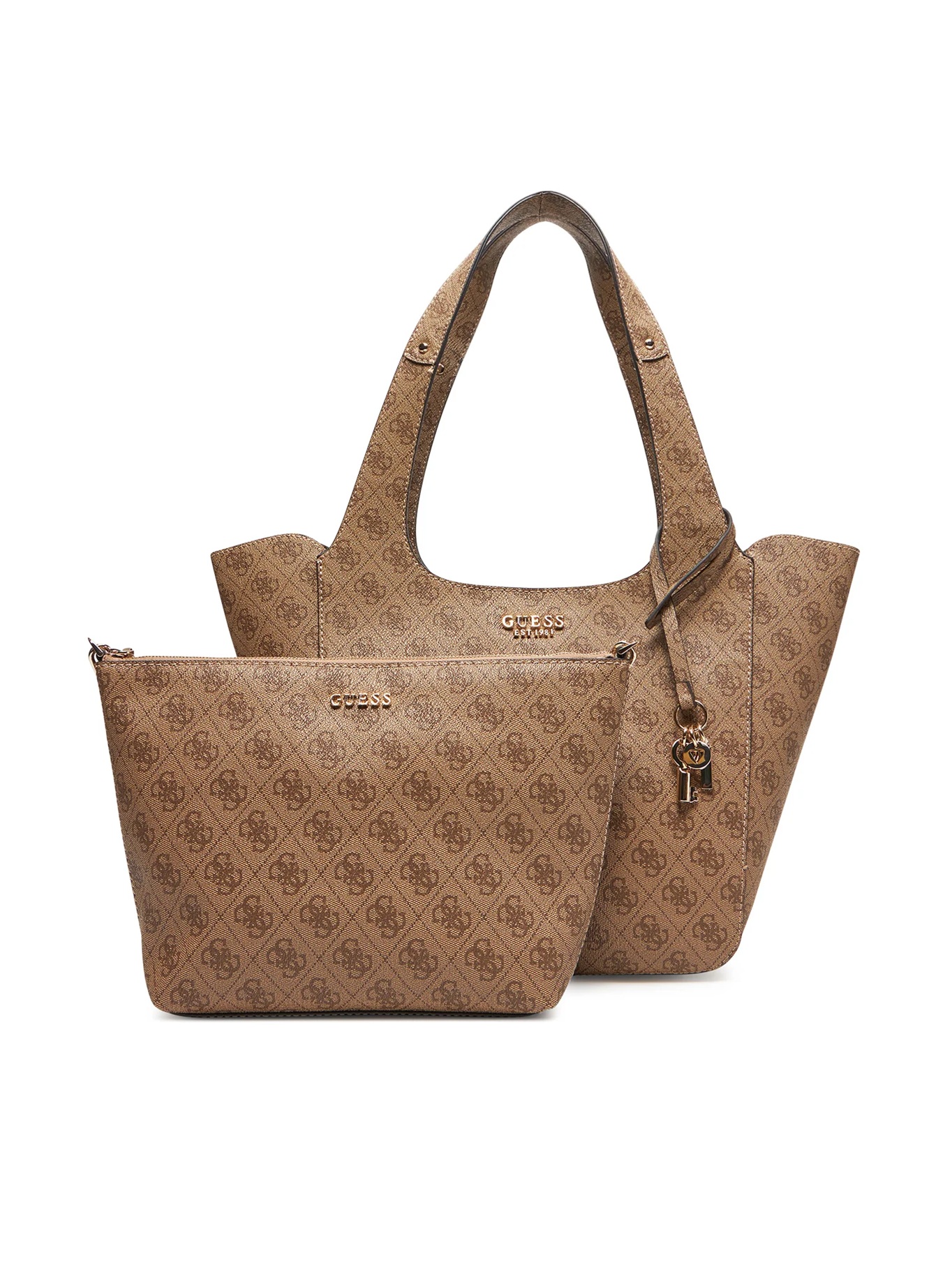 detail Guess dámska béžová kabelka