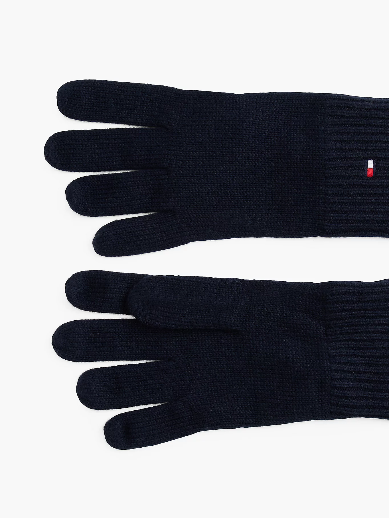 detail Tommy Hilfiger pánske tmavo modré rukavice