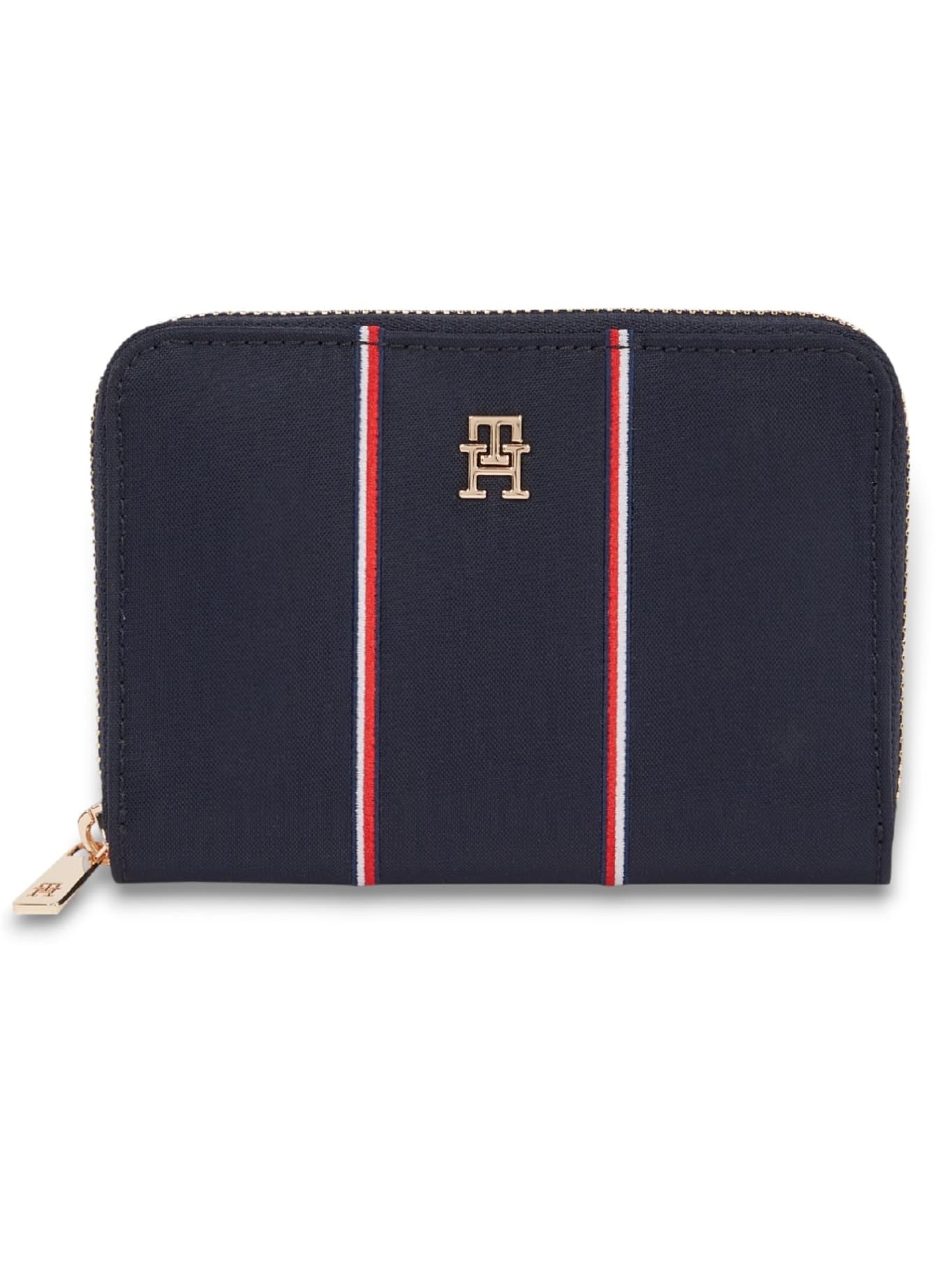 detail Tommy Hilfiger dámska tmavo modrá peňaženka