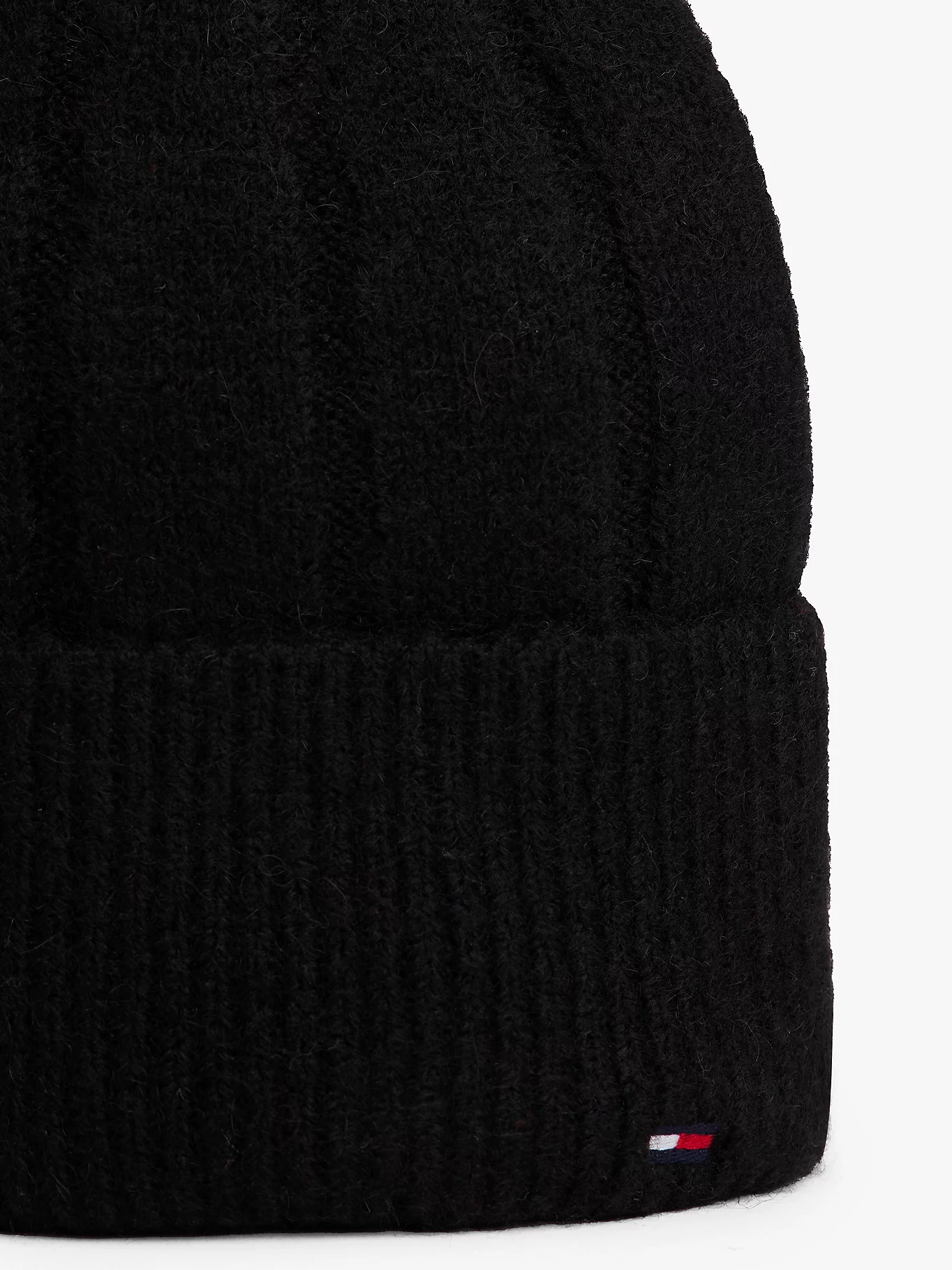 detail Tommy Hilfiger dámska čierna čiapka