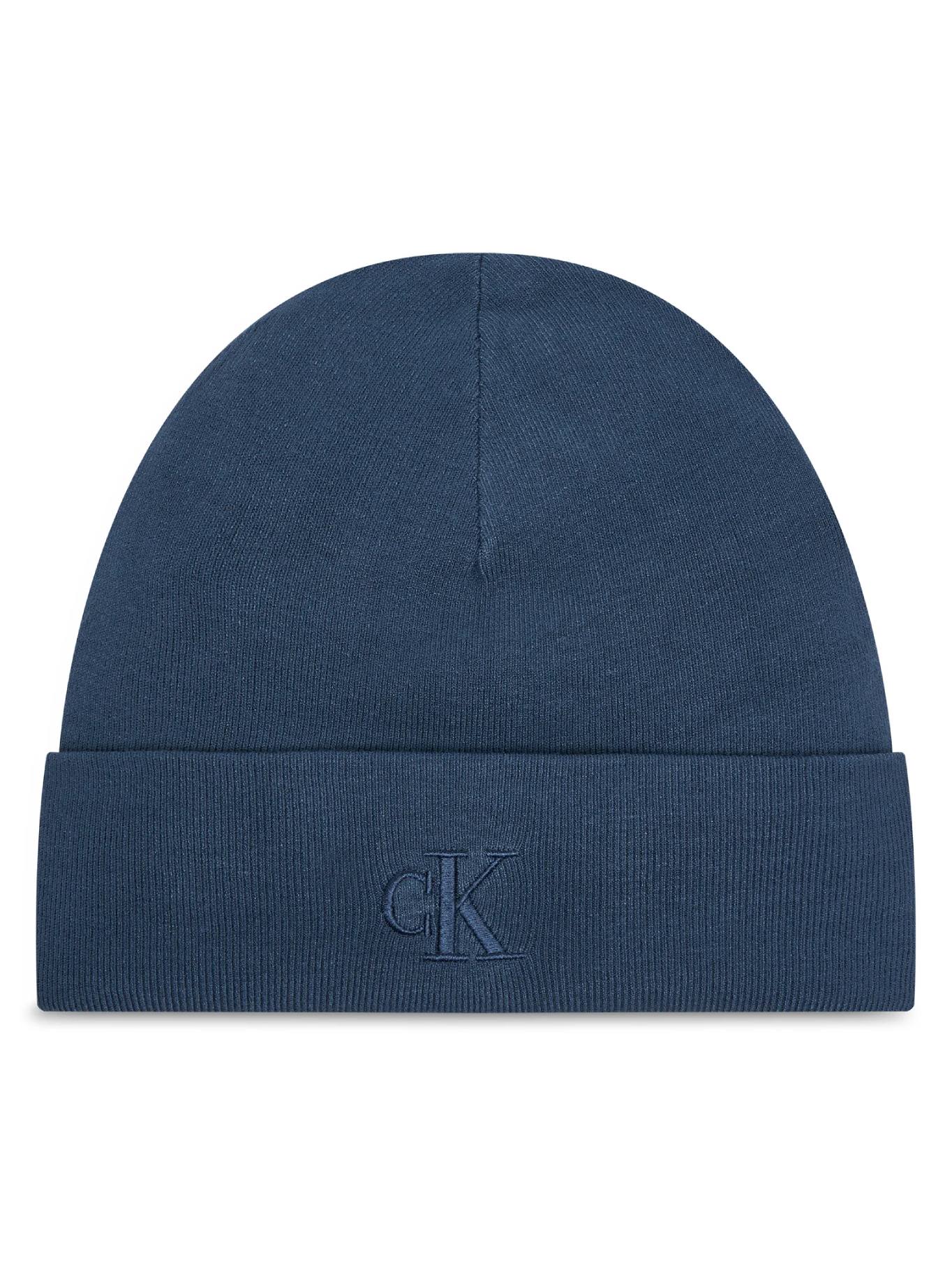 detail Calvin Klein pánska modrá čiapka