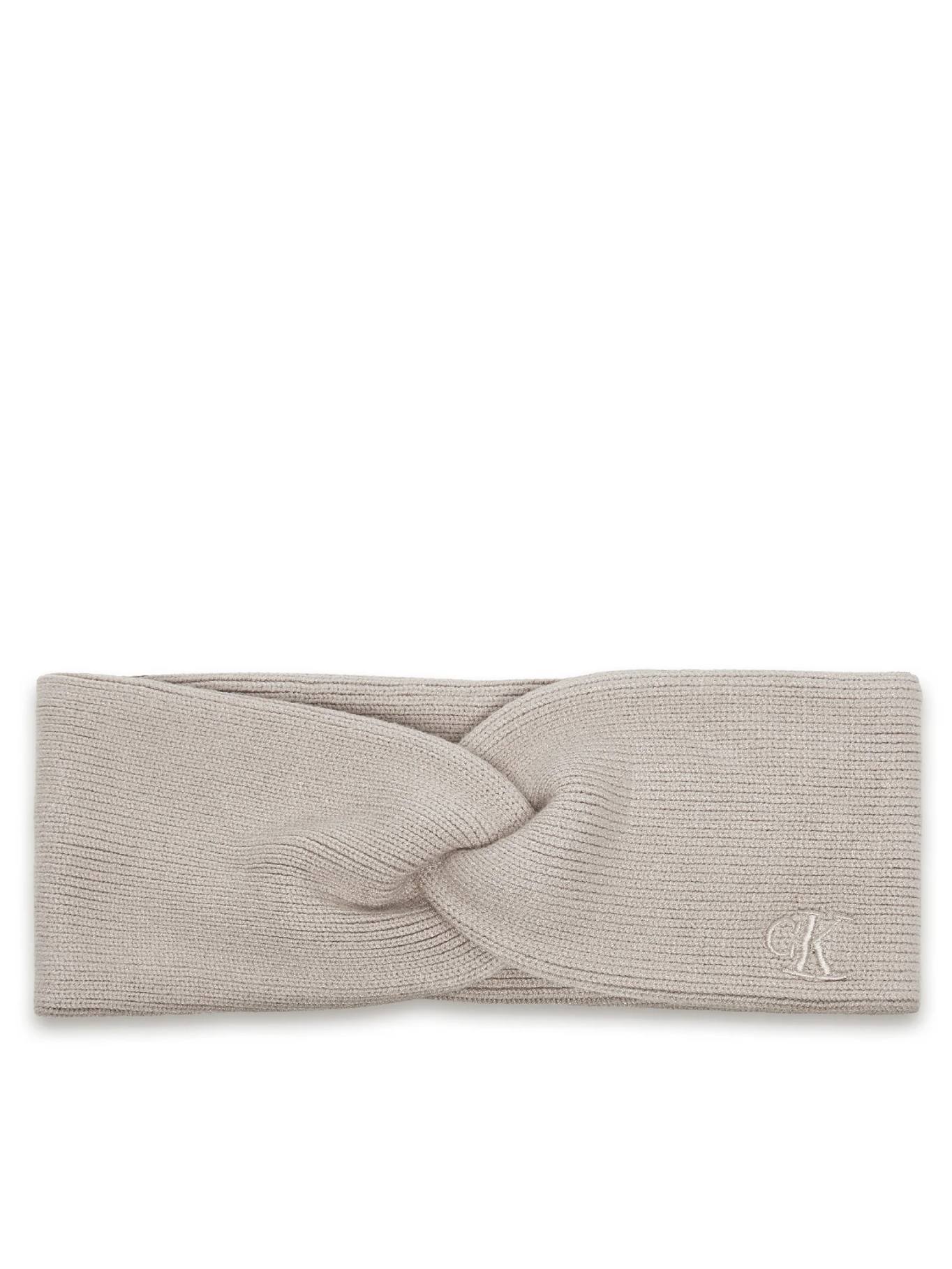 detail Calvin Klein dámska béžová čelenka