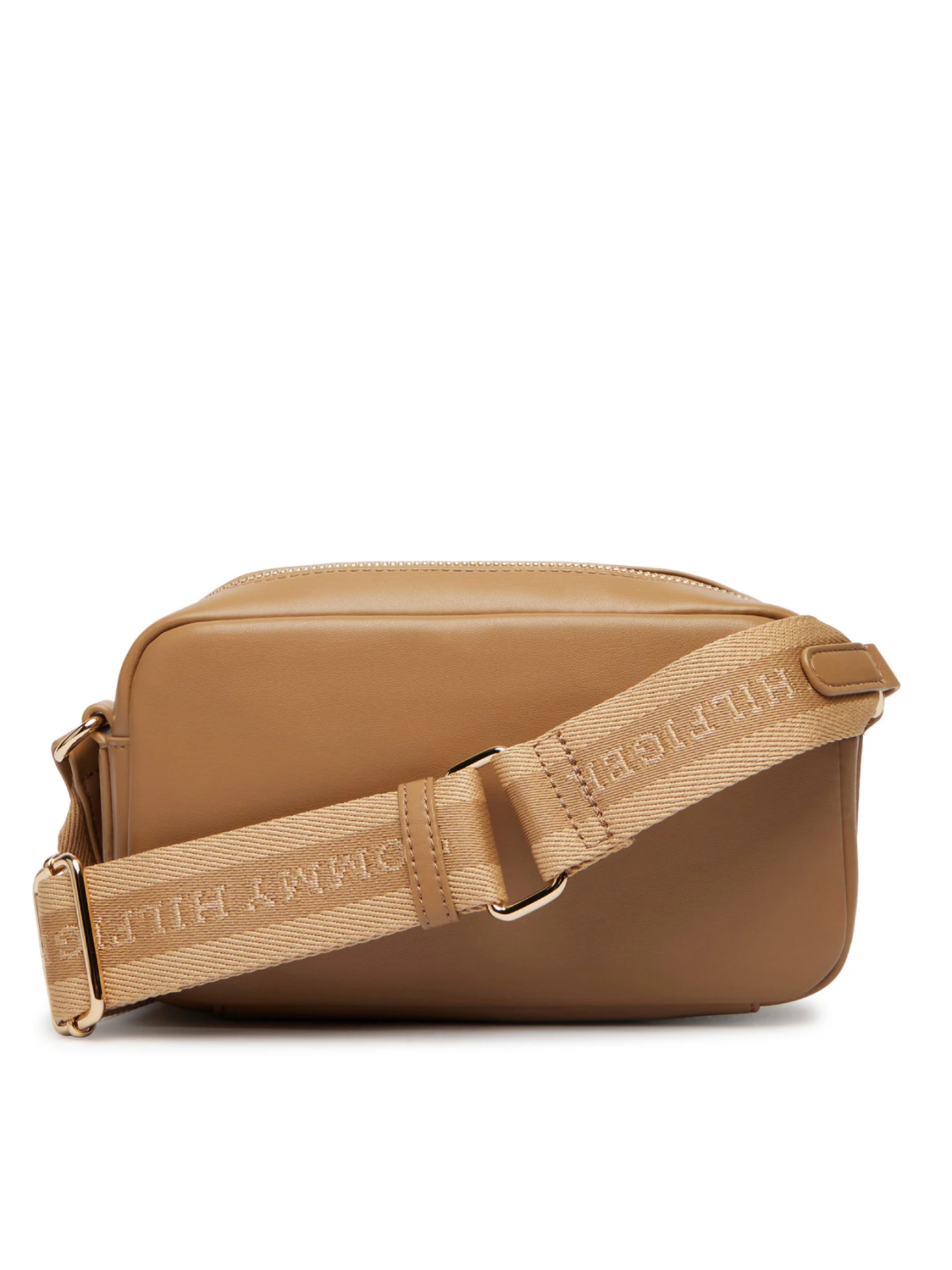 detail Tommy Hilfiger dámska hnedá kabelka