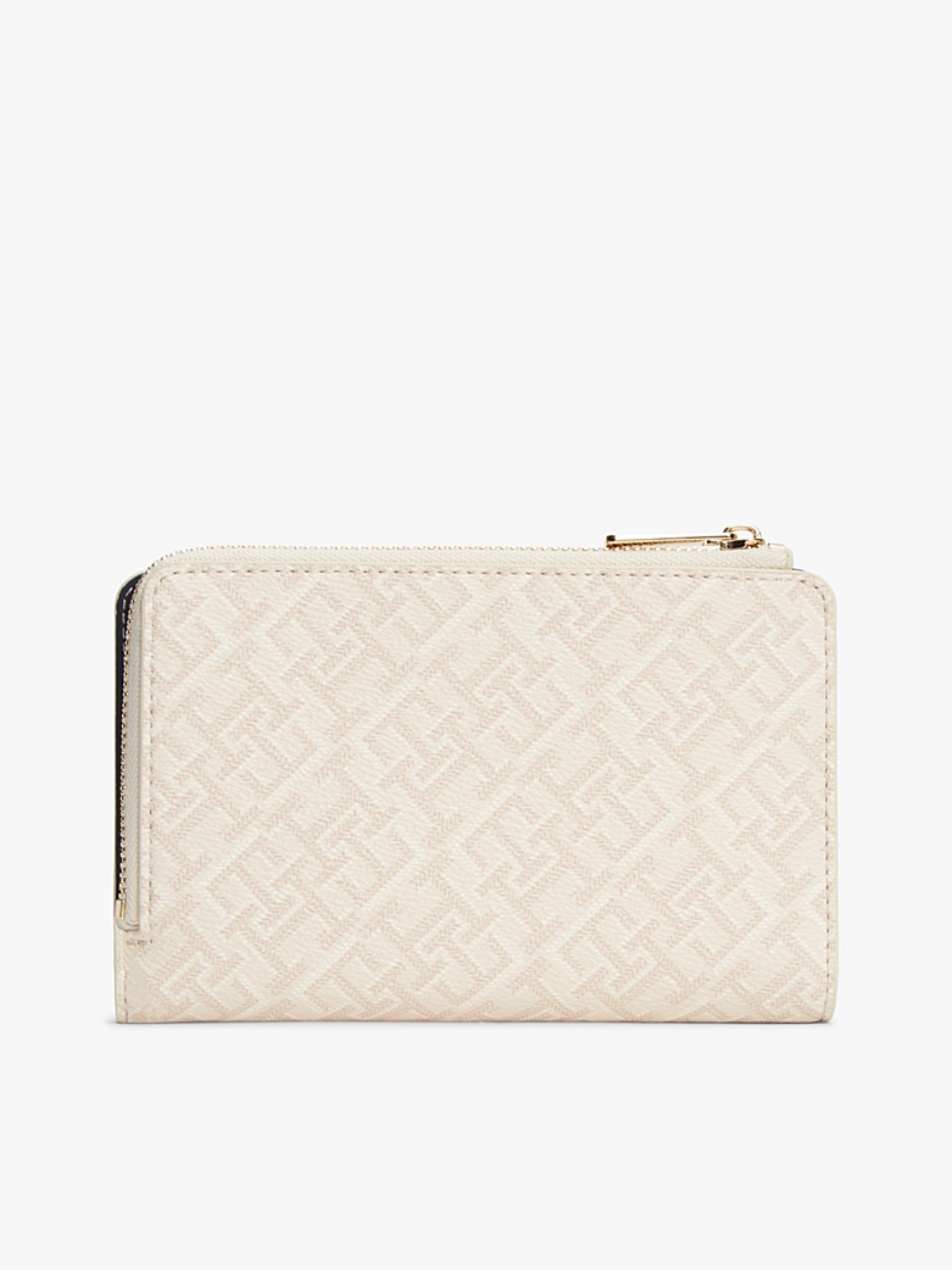 detail Tommy Hilfiger dámska krémová peňaženka