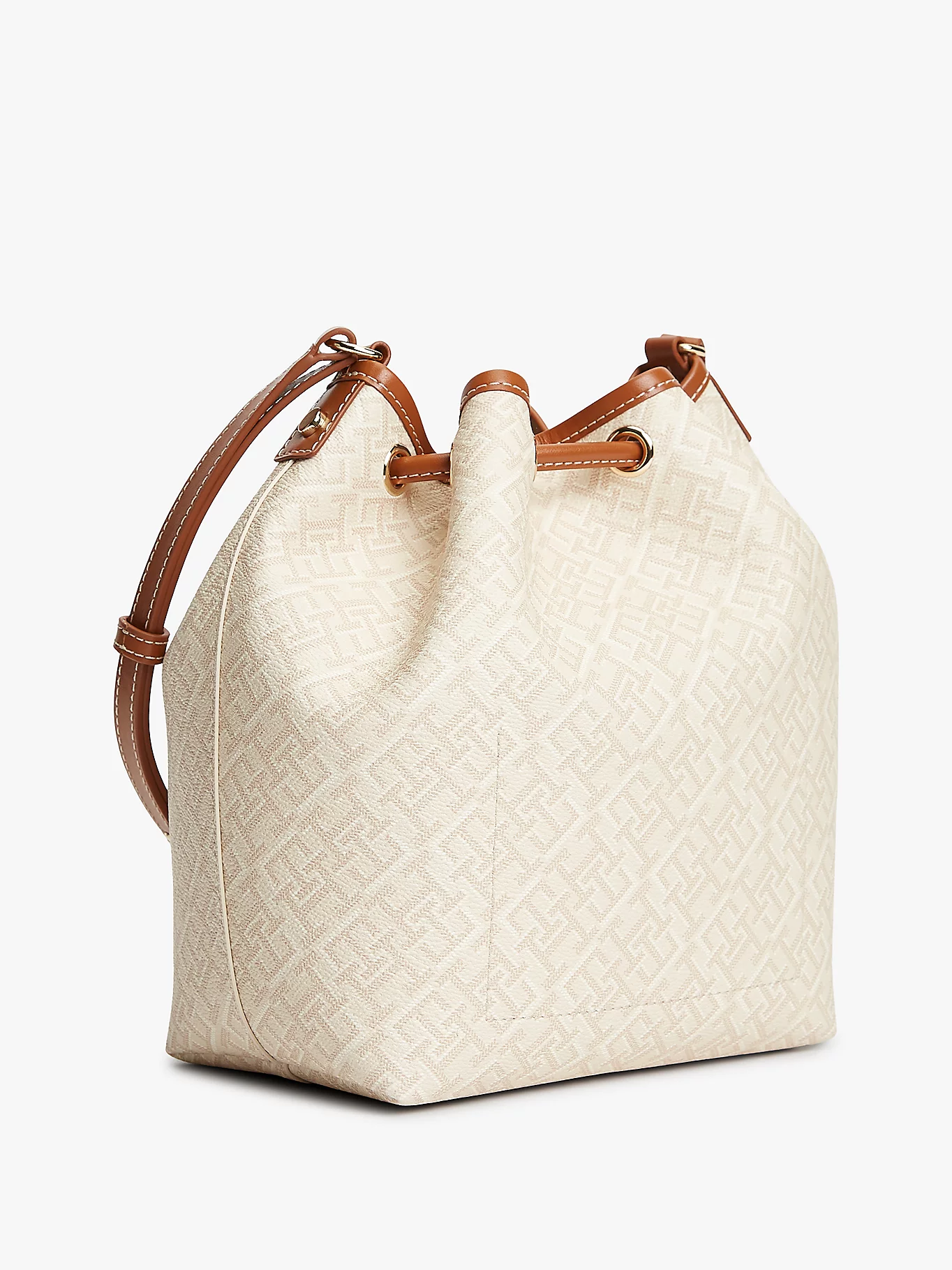 detail Tommy Hilfiger dámska béžová kabelka