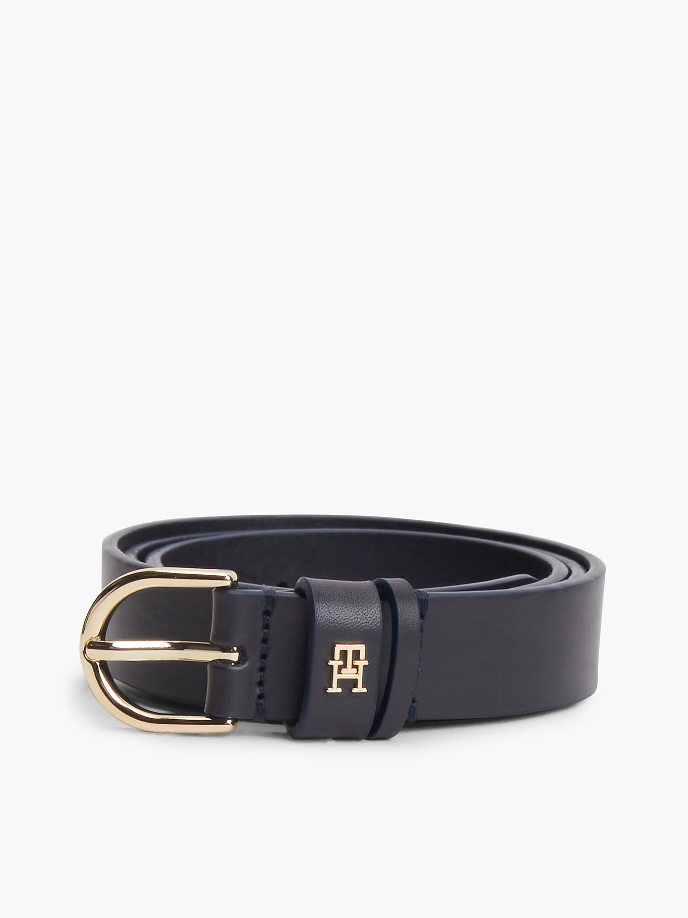 detail Tommy Hilfiger dámsky tmavomodrý opasok