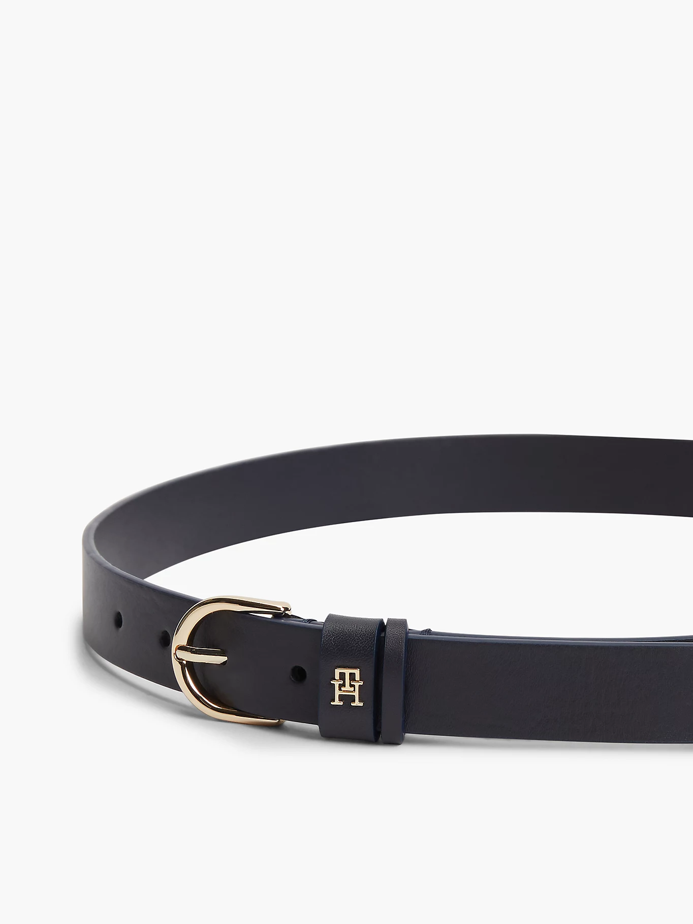 detail Tommy Hilfiger dámsky tmavomodrý opasok