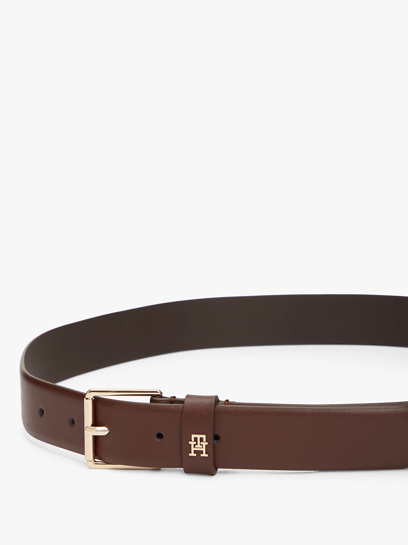 detail Tommy Hilfiger dámsky hnedý opasok