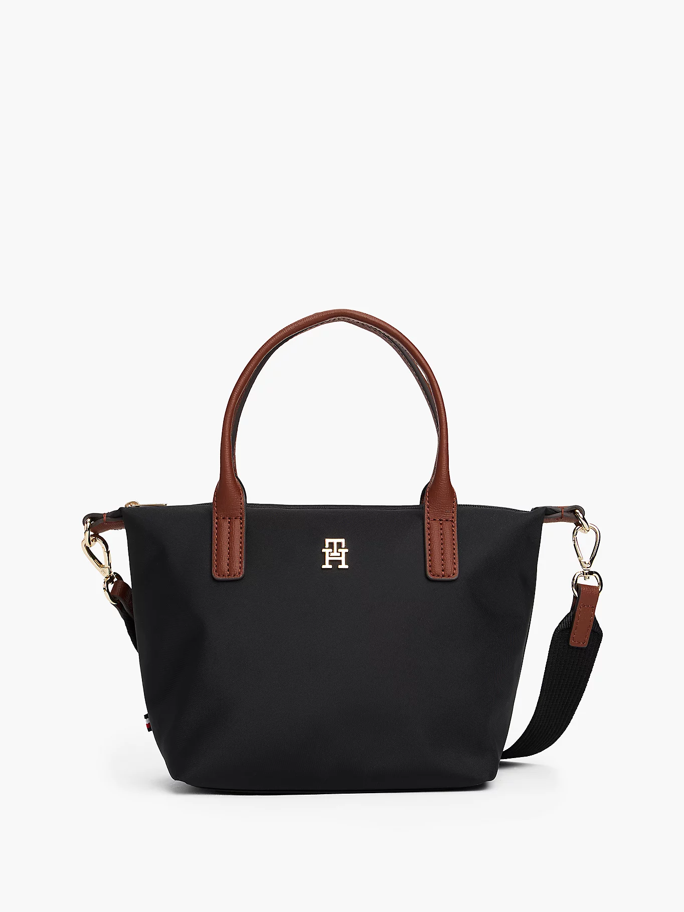 detail Tommy Hilfiger dámska čierna kabelka