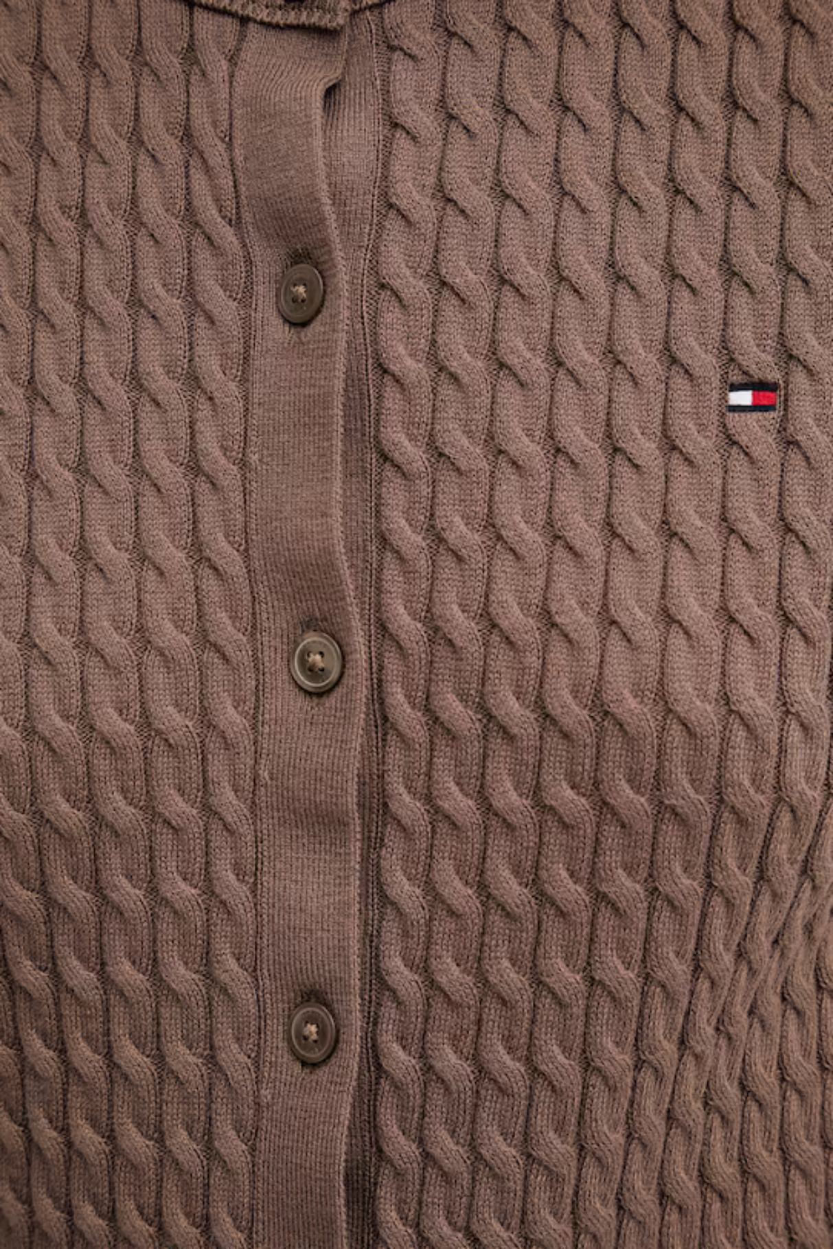 detail Tommy Hilfiger Bavlnený kardigan 