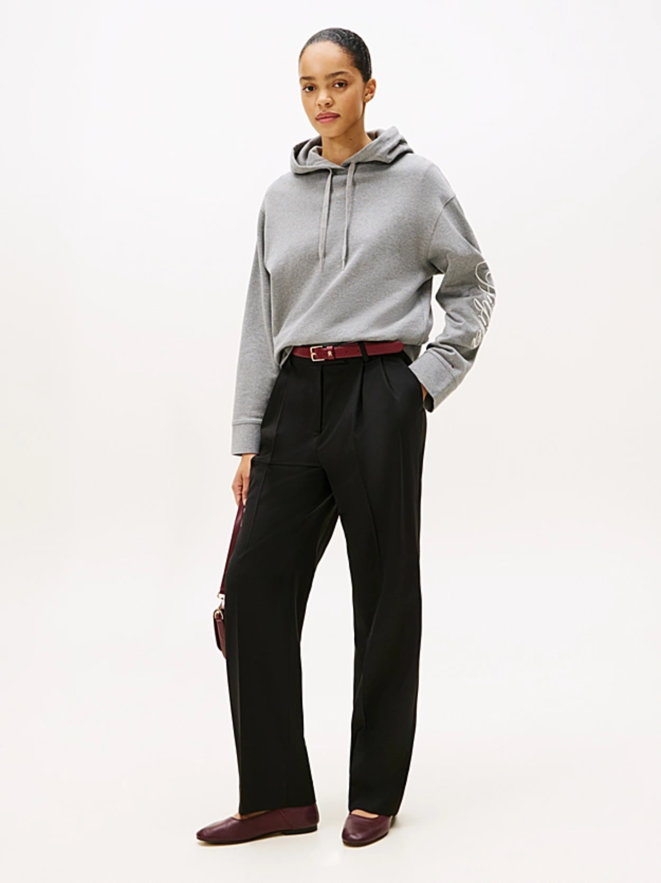 detail Tommy Hilfiger dámska mikina