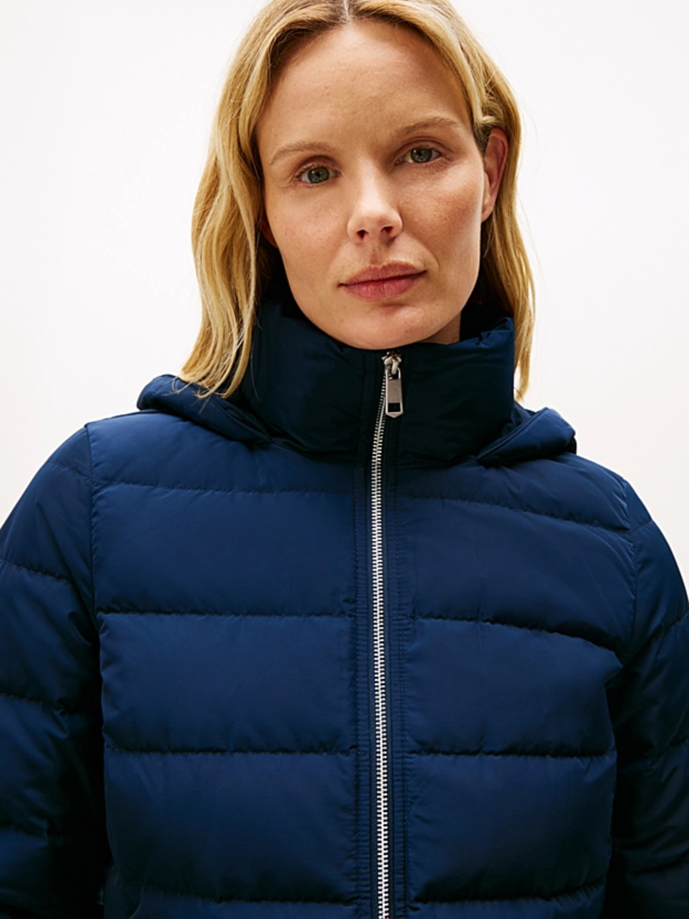detail MW DOWN SLIM JACKET WITH FUR