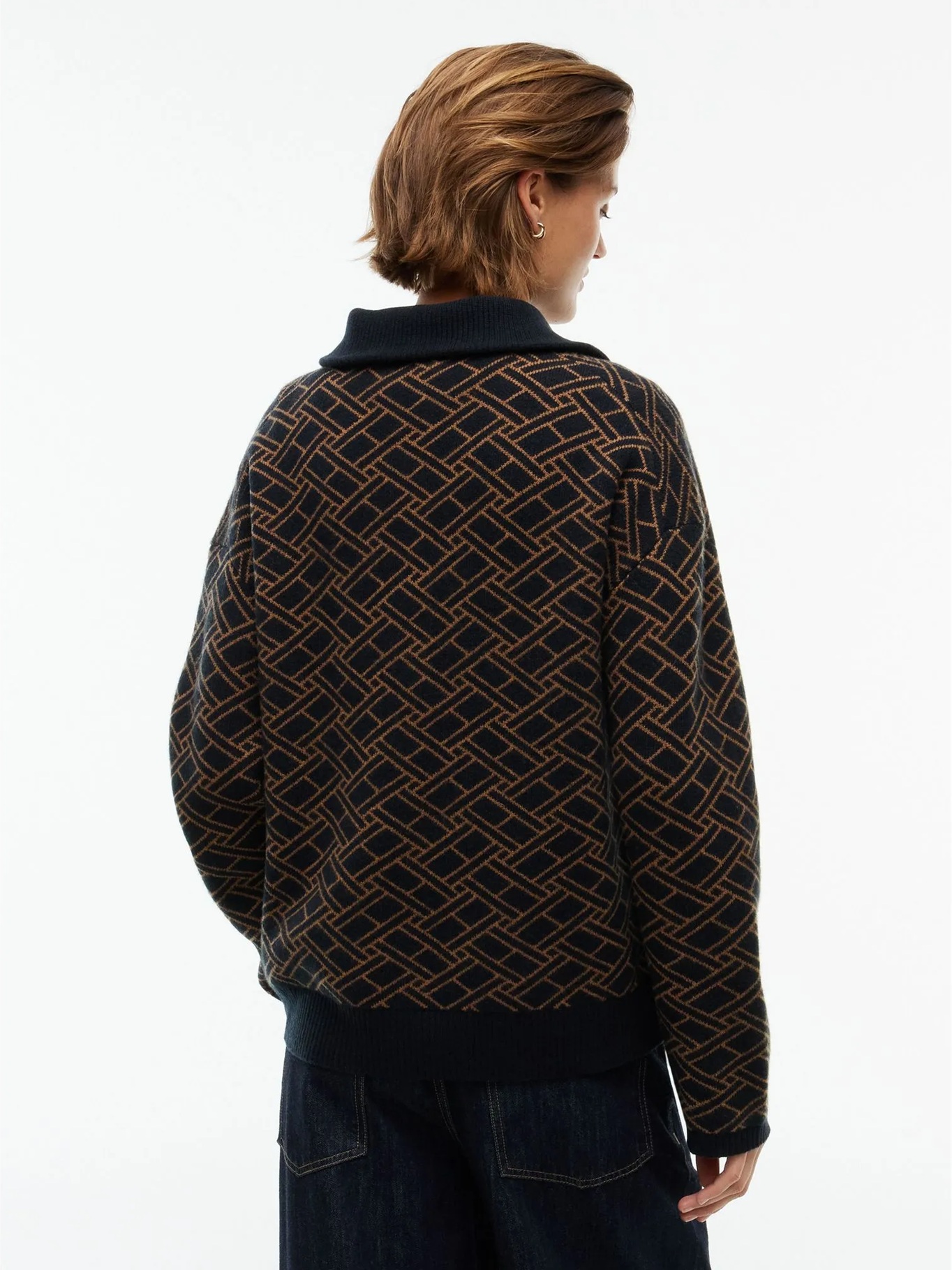 detail Tommy Hilfiger dámsky vlnený sveter