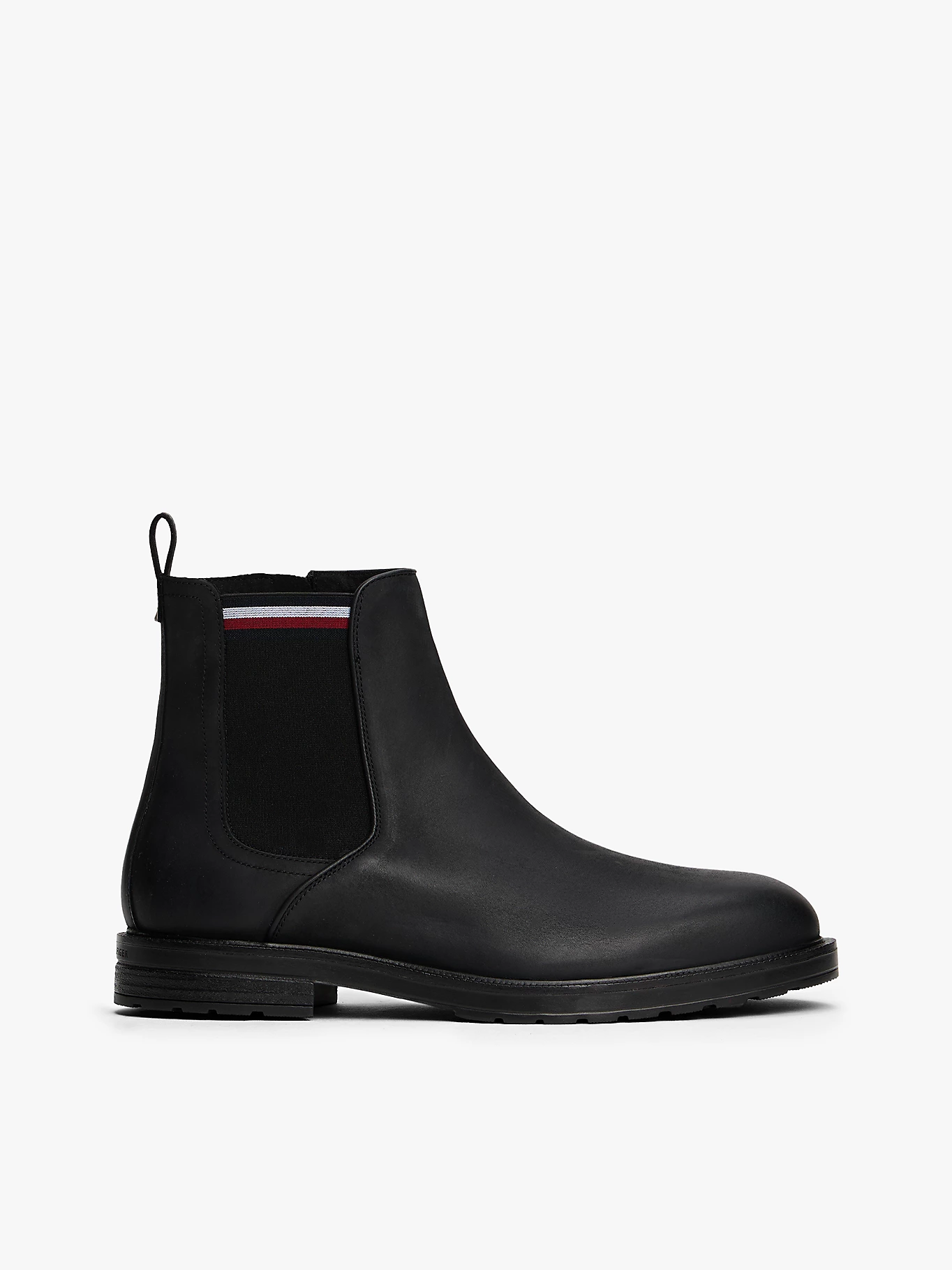 detail   Tommy Hilfiger pánske čierne topánky