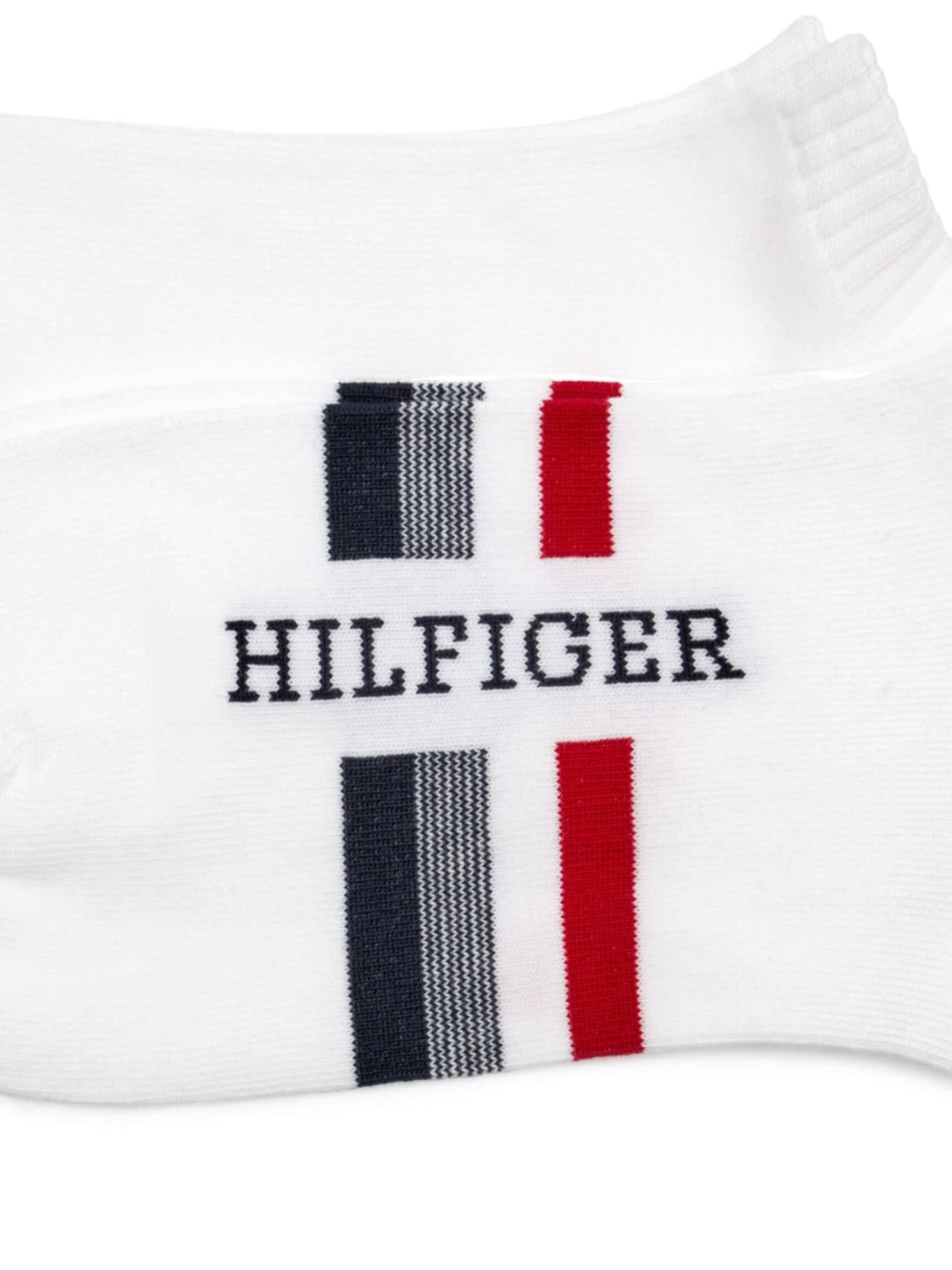 detail Tommy Hilfiger pánske biele ponožky 2 pack