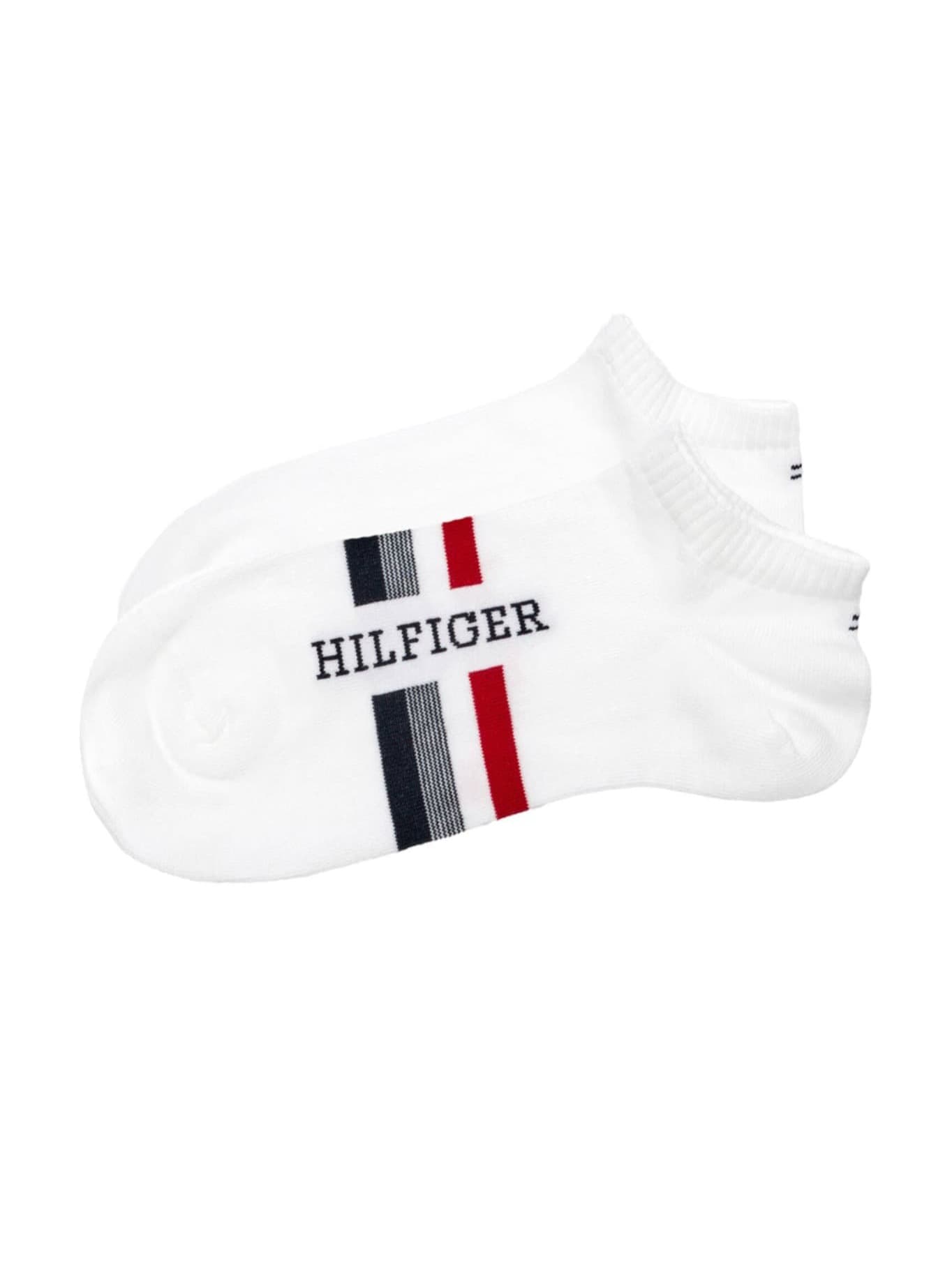 detail Tommy Hilfiger pánske biele ponožky 2 pack