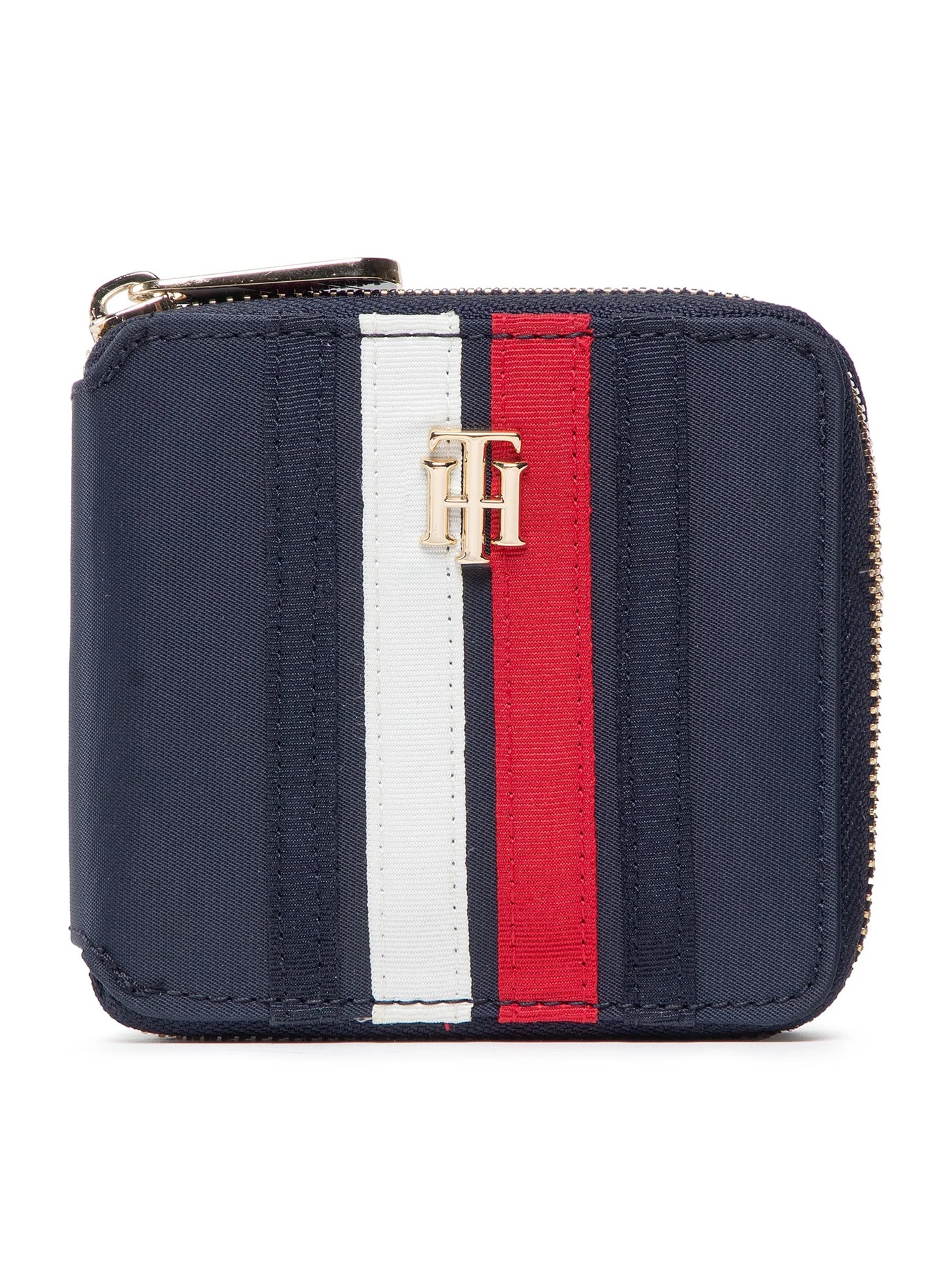 detail Tommy Hilfiger dámska tmavo modrá peňaženka