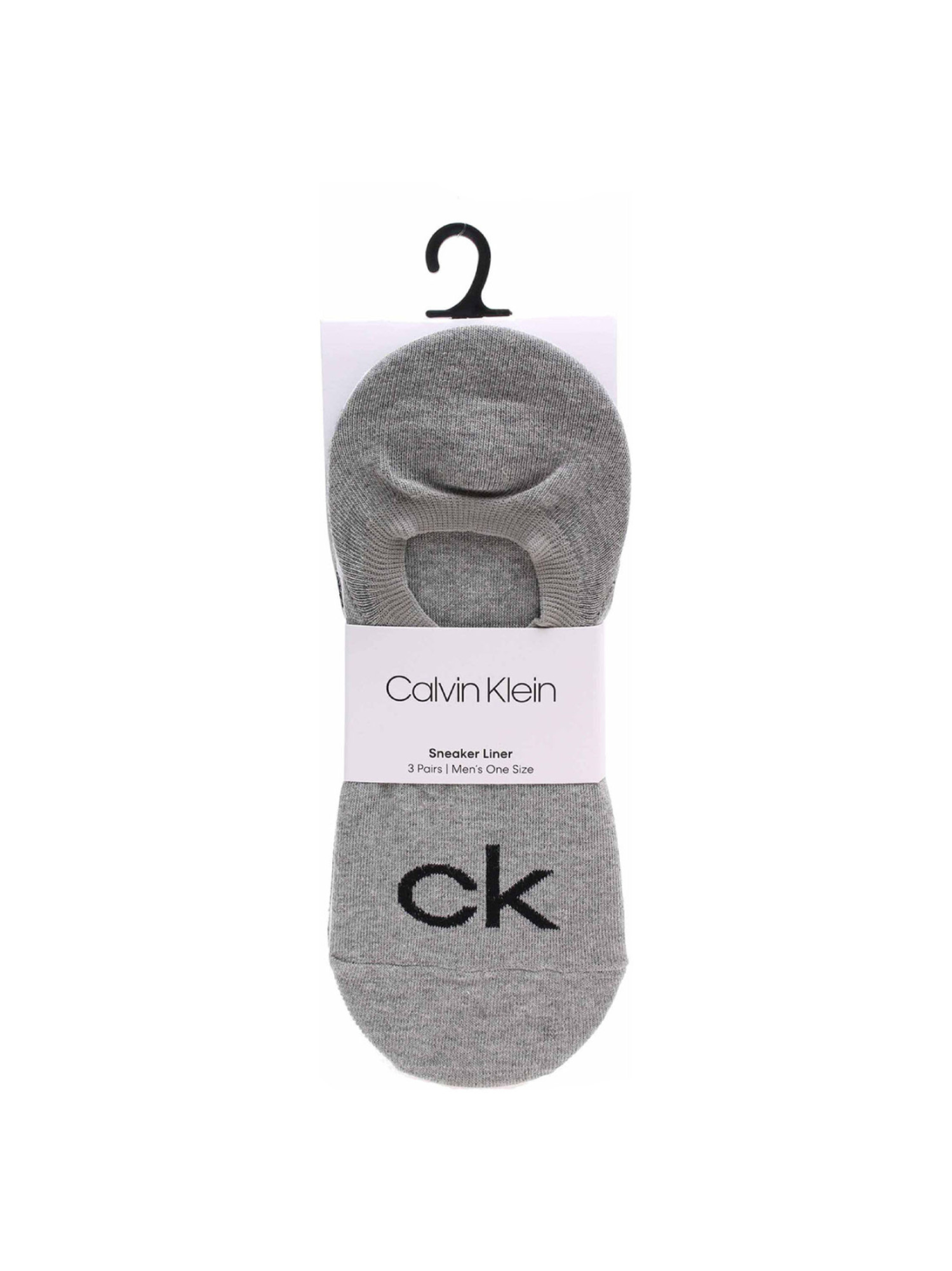 detail Calvin Klein pánske ponožky 3 pack
