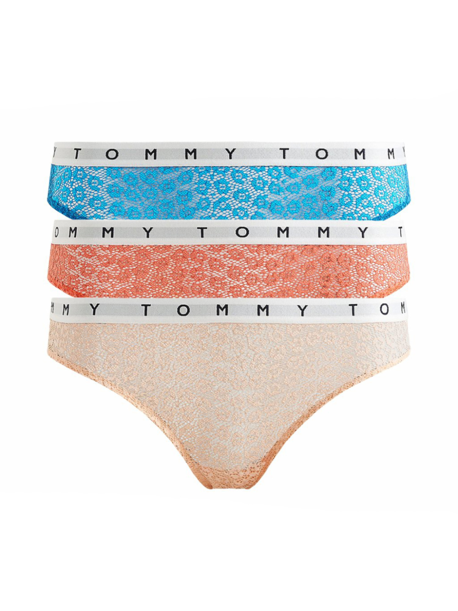 detail Tommy Hilfiger dámske brazilky 3 pack