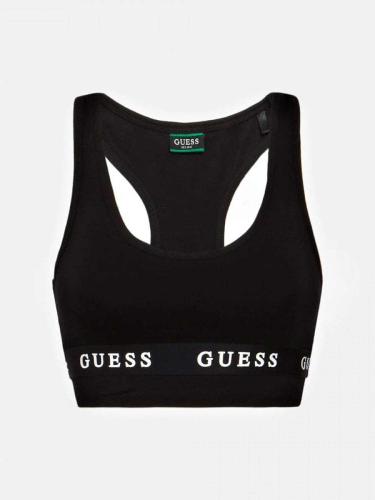 detail Guess dámsky čierny top