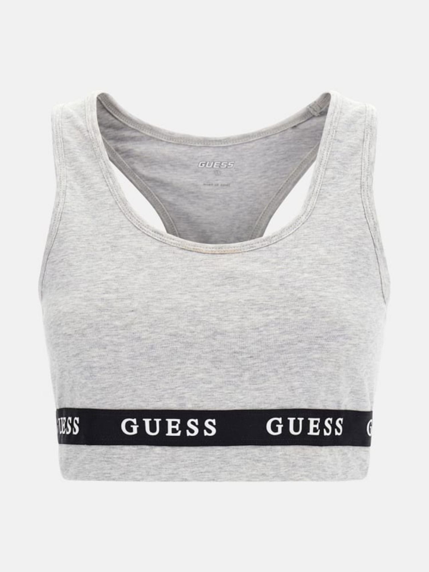 detail Guess dámsky šedý top