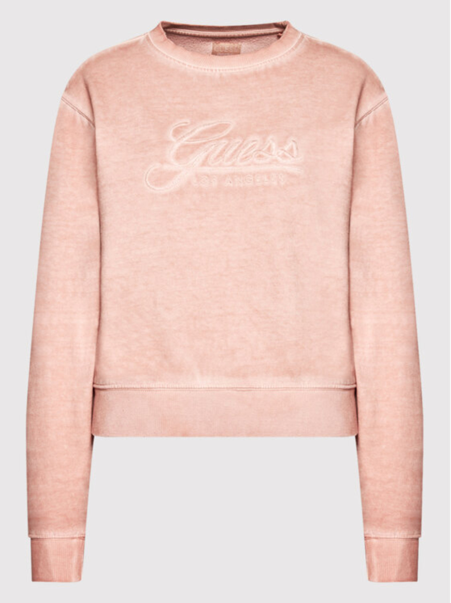 detail Guess dámska oranžová mikina