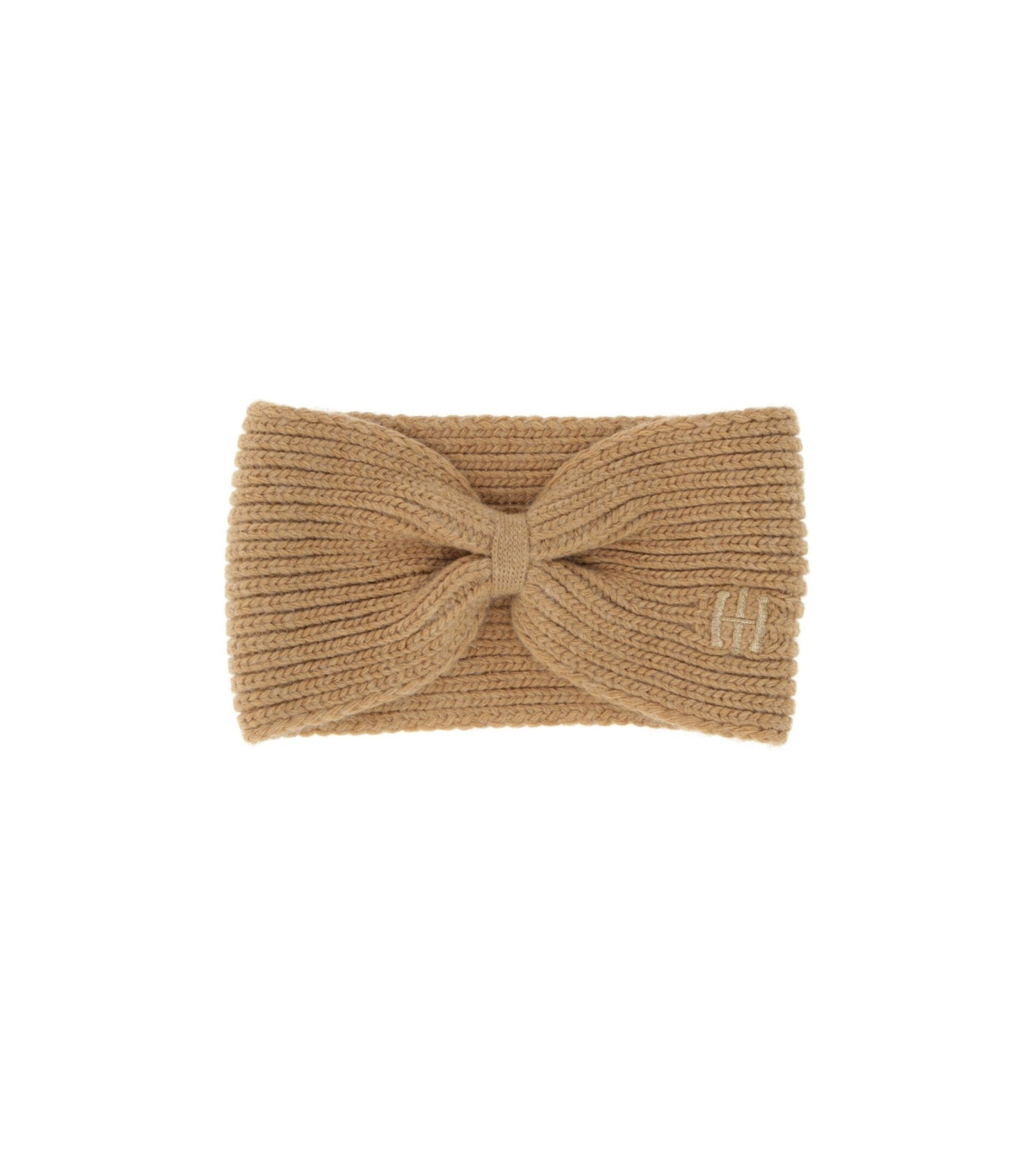 detail Tommy Hilfiger dámska hnedá čelenka Elevated