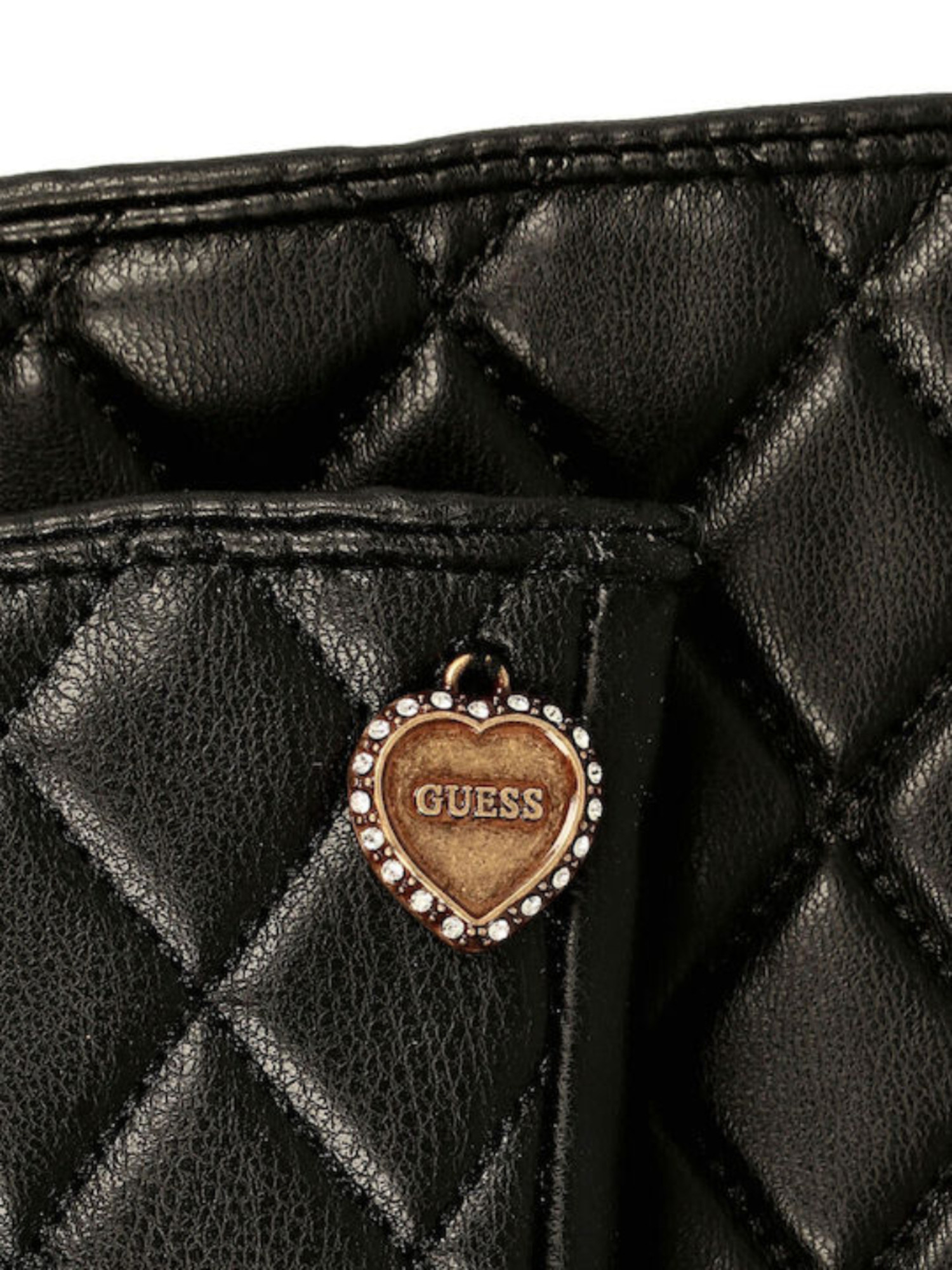 detail Guess dámske čierne rukavice