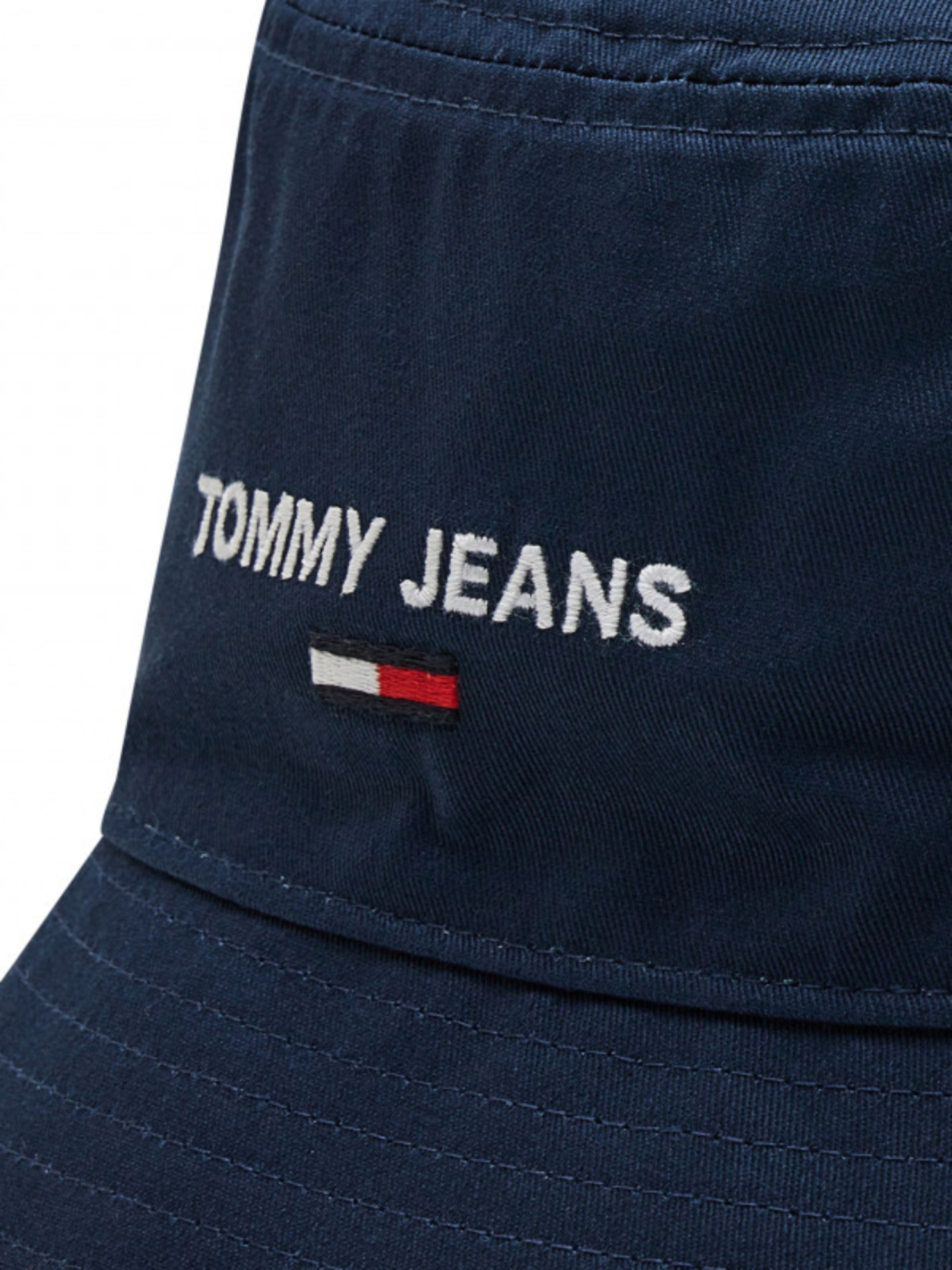 detail Tommy Jeans pánsky modrý klobúk