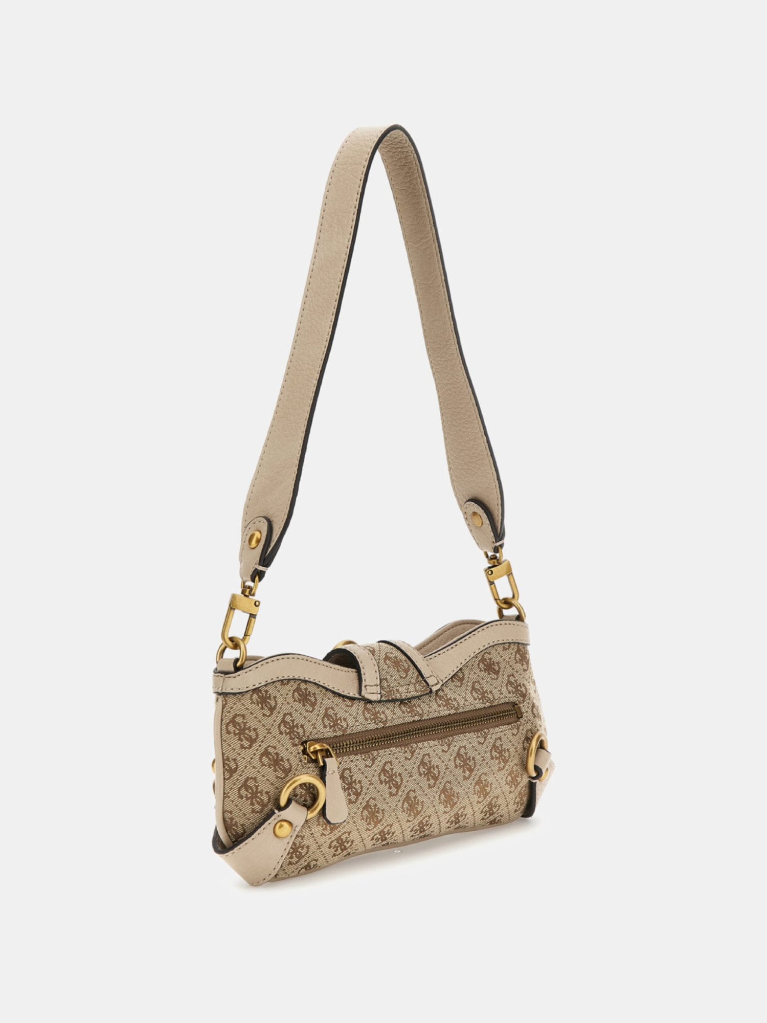 detail Guess dámska béžová crossbody kabelka