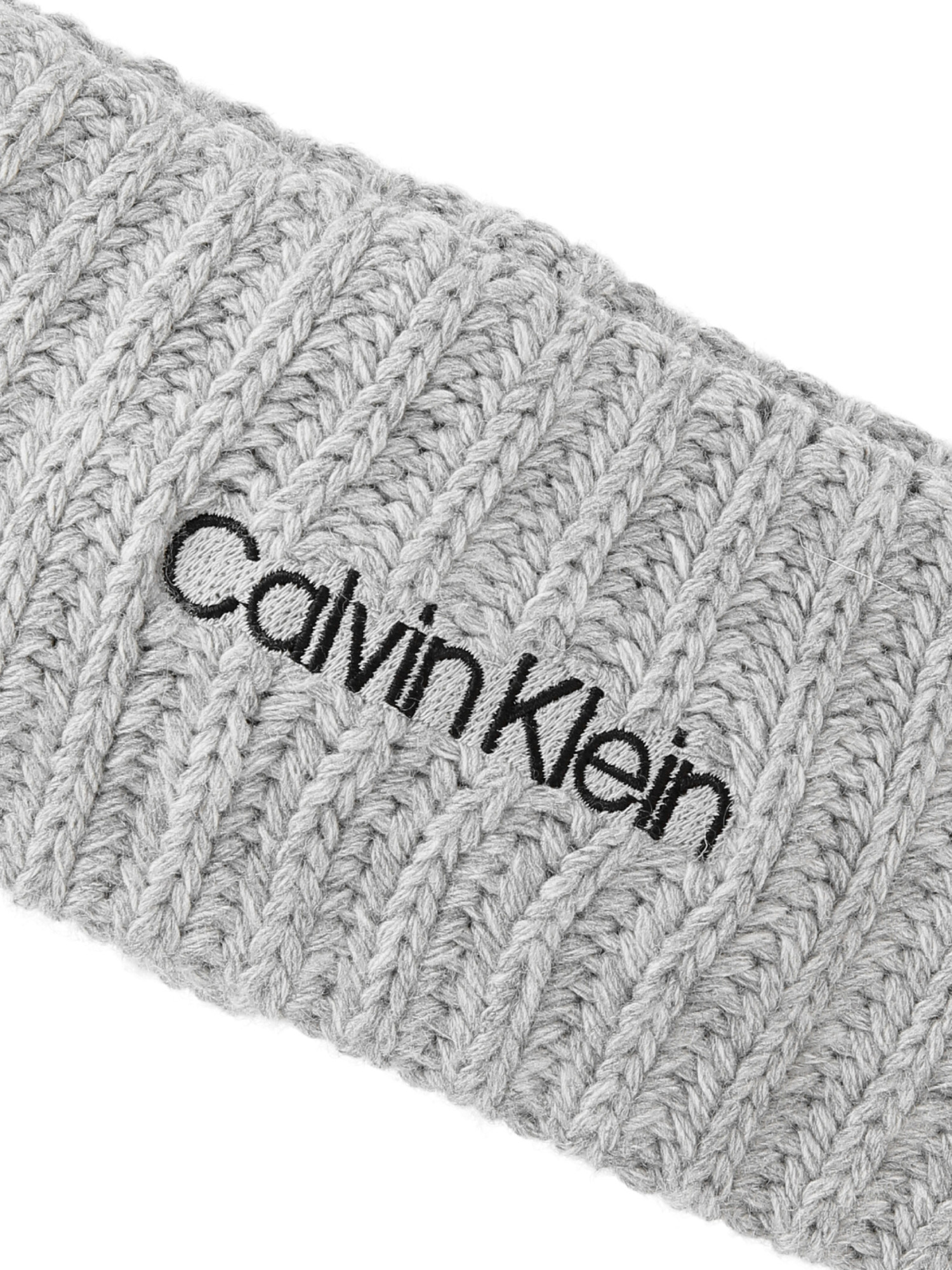 detail Calvin Klein dámska šedá čelenka