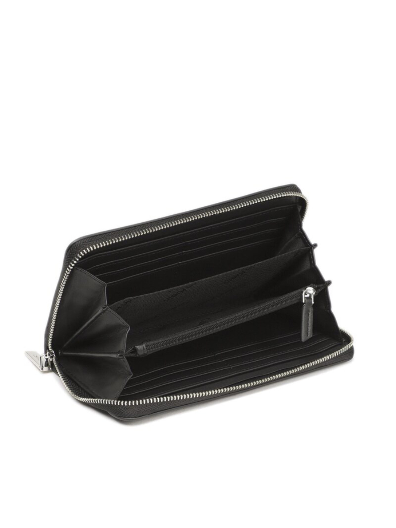 detail Calvin Klein dámska čierna peňaženka