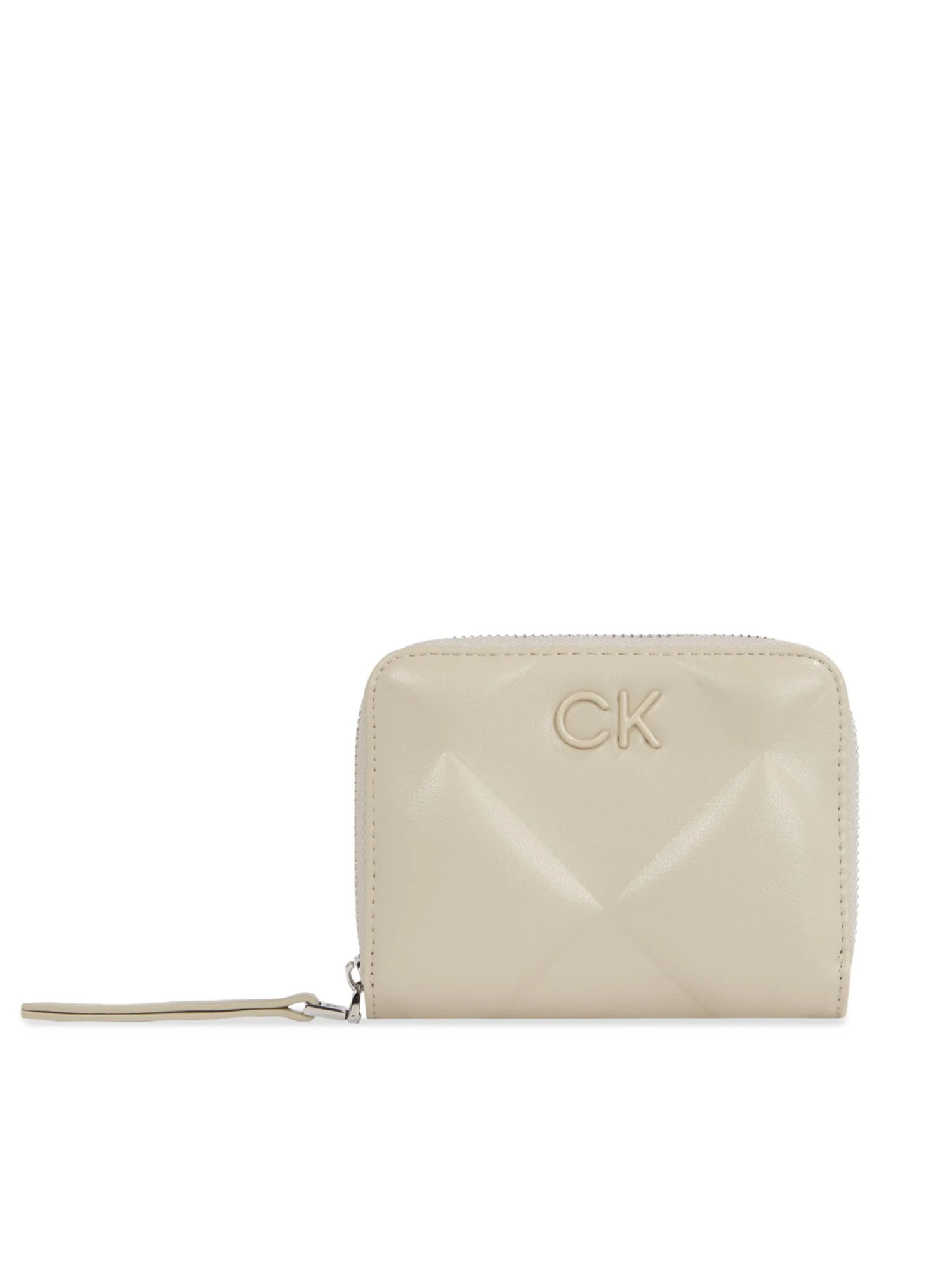 detail Calvin Klein dámska béžová peňaženka