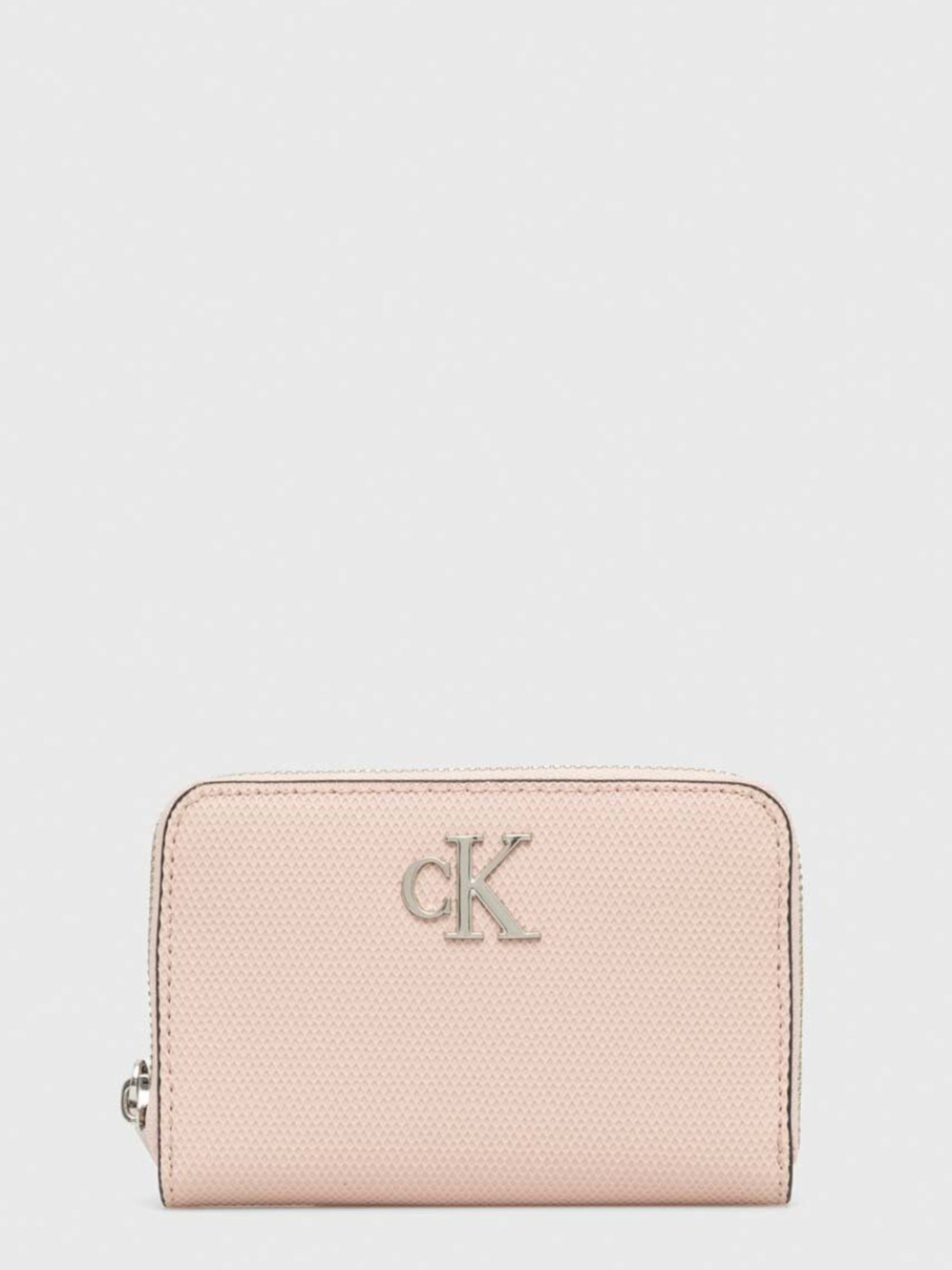 detail Calvin Klein dámska ružová peňaženka