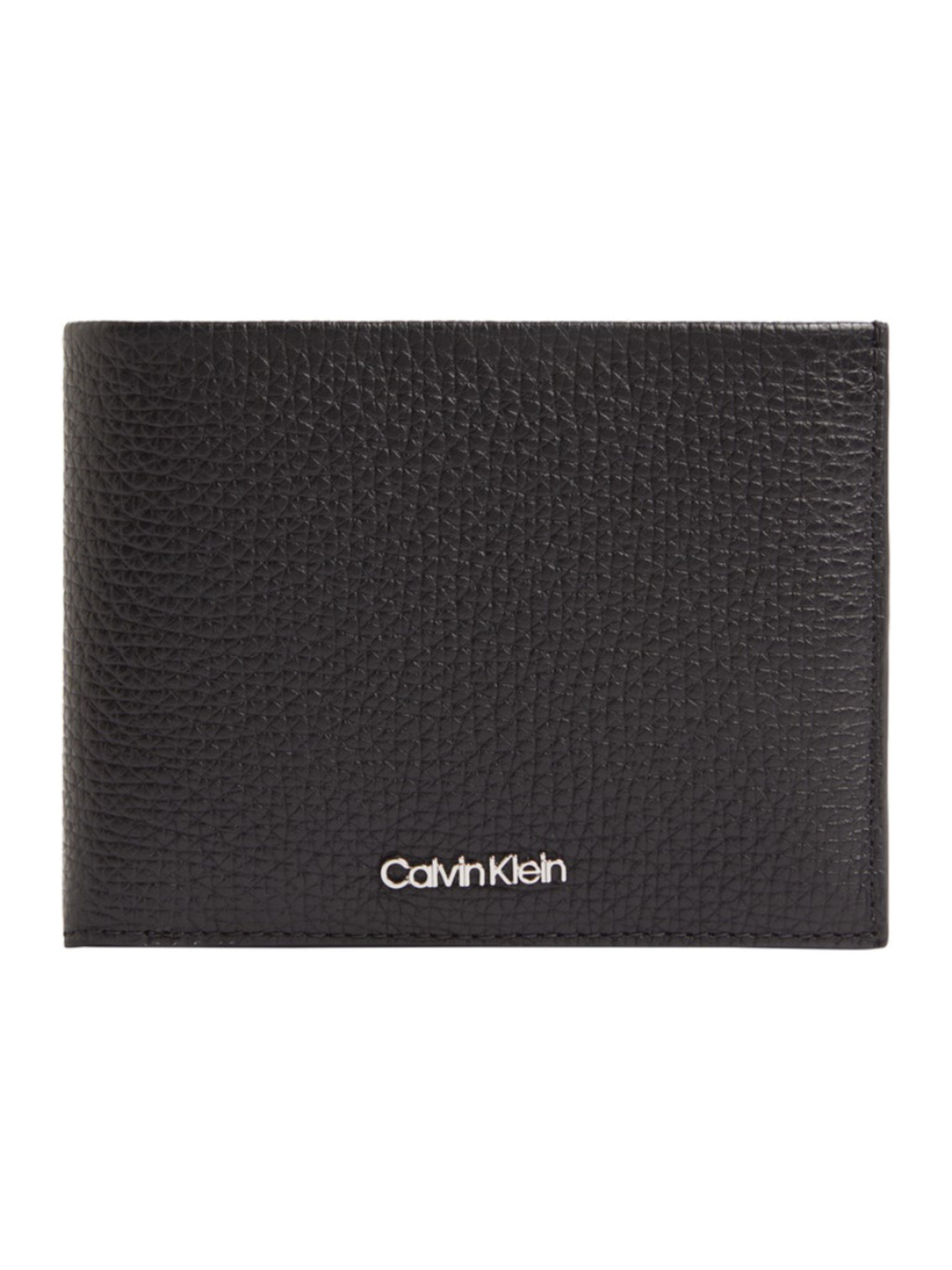 detail Calvin Klein pánska čierna peňaženka