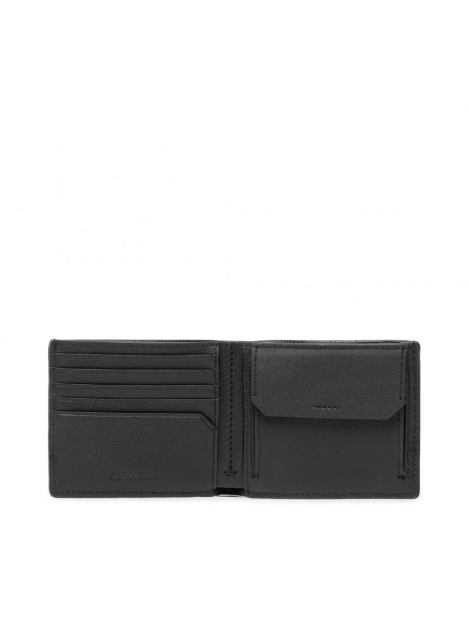detail Calvin Klein pánska čierna peňaženka