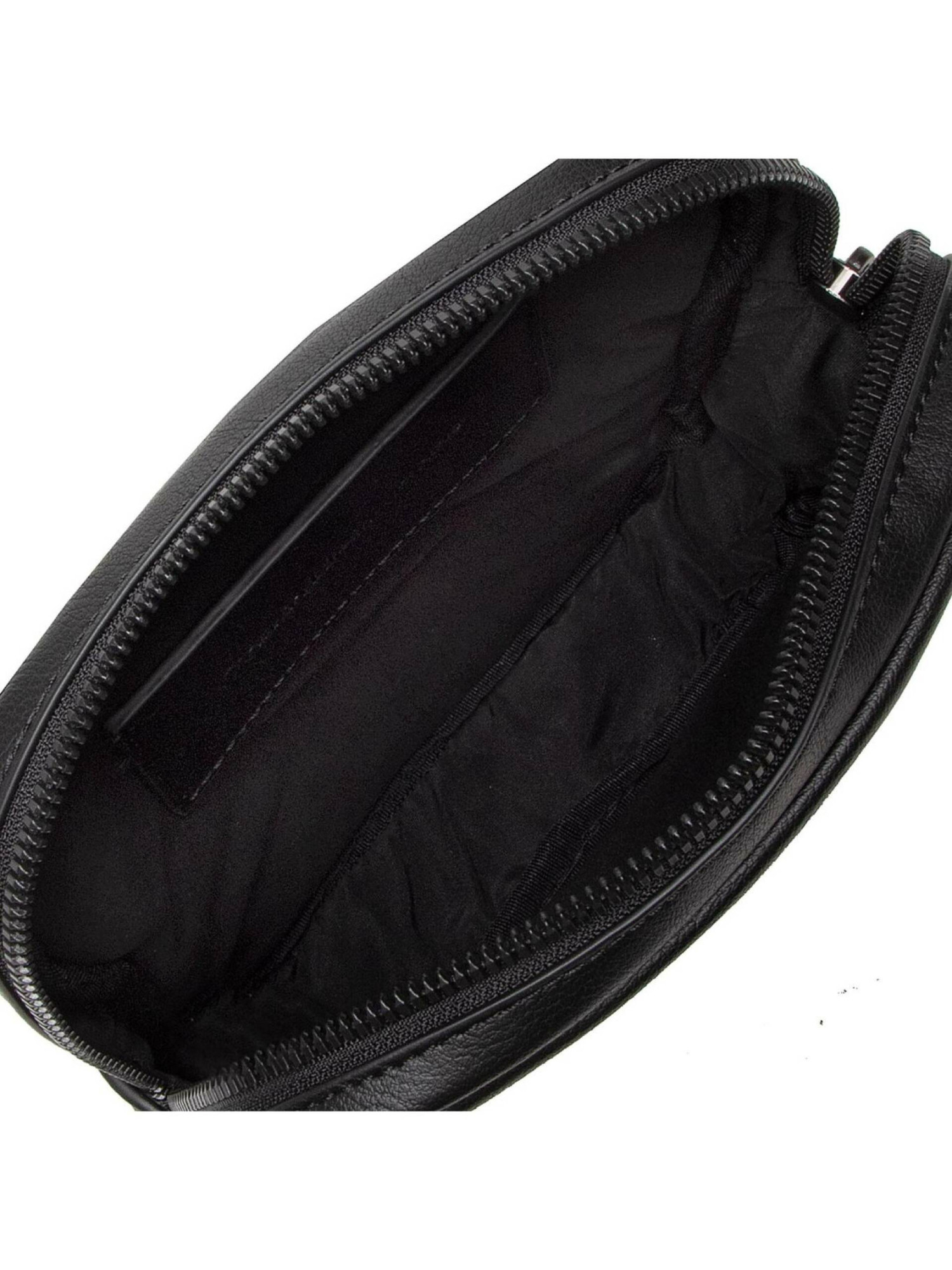 detail Calvin Klein pánske čierne crossbody