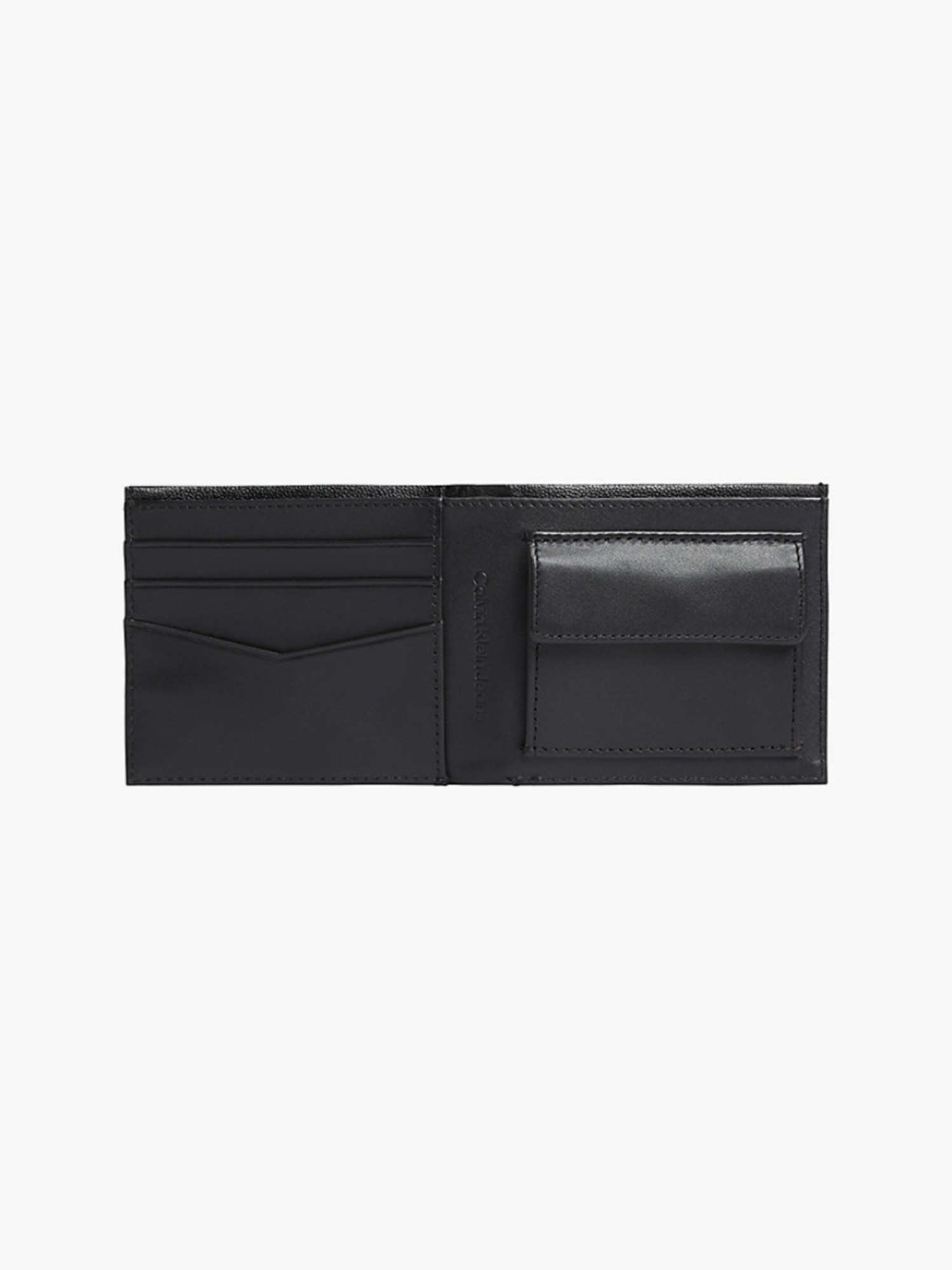 detail Calvin Klein pánska čierna peňaženka