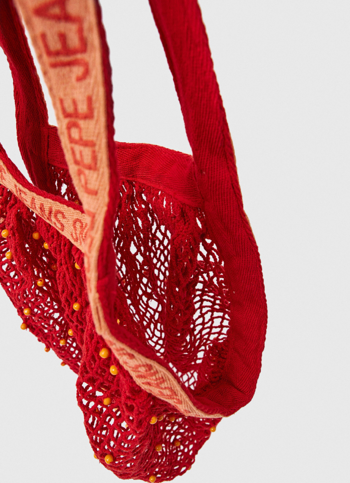 detail Pepe Jeans červená SIREN BAG KABELKA