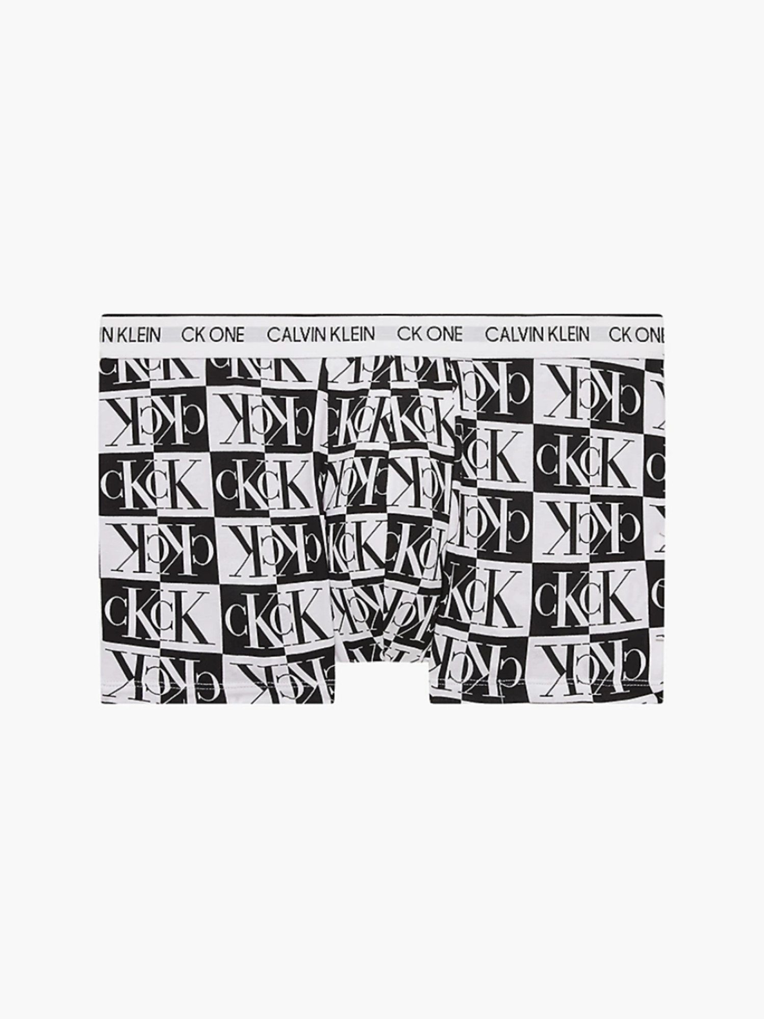 detail Calvin Klein pánske bieločierne boxerky
