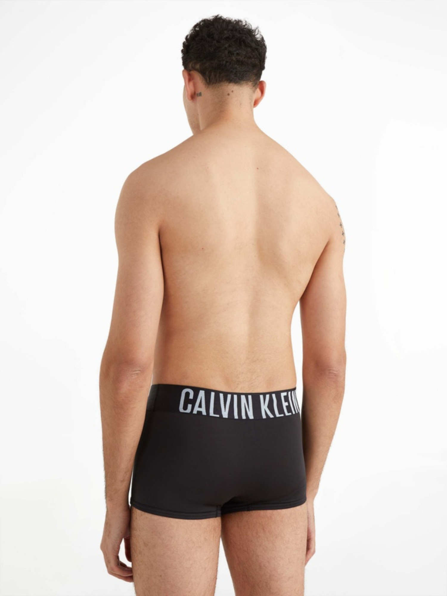 detail Calvin Klein pánske čierne boxerky 2 pack